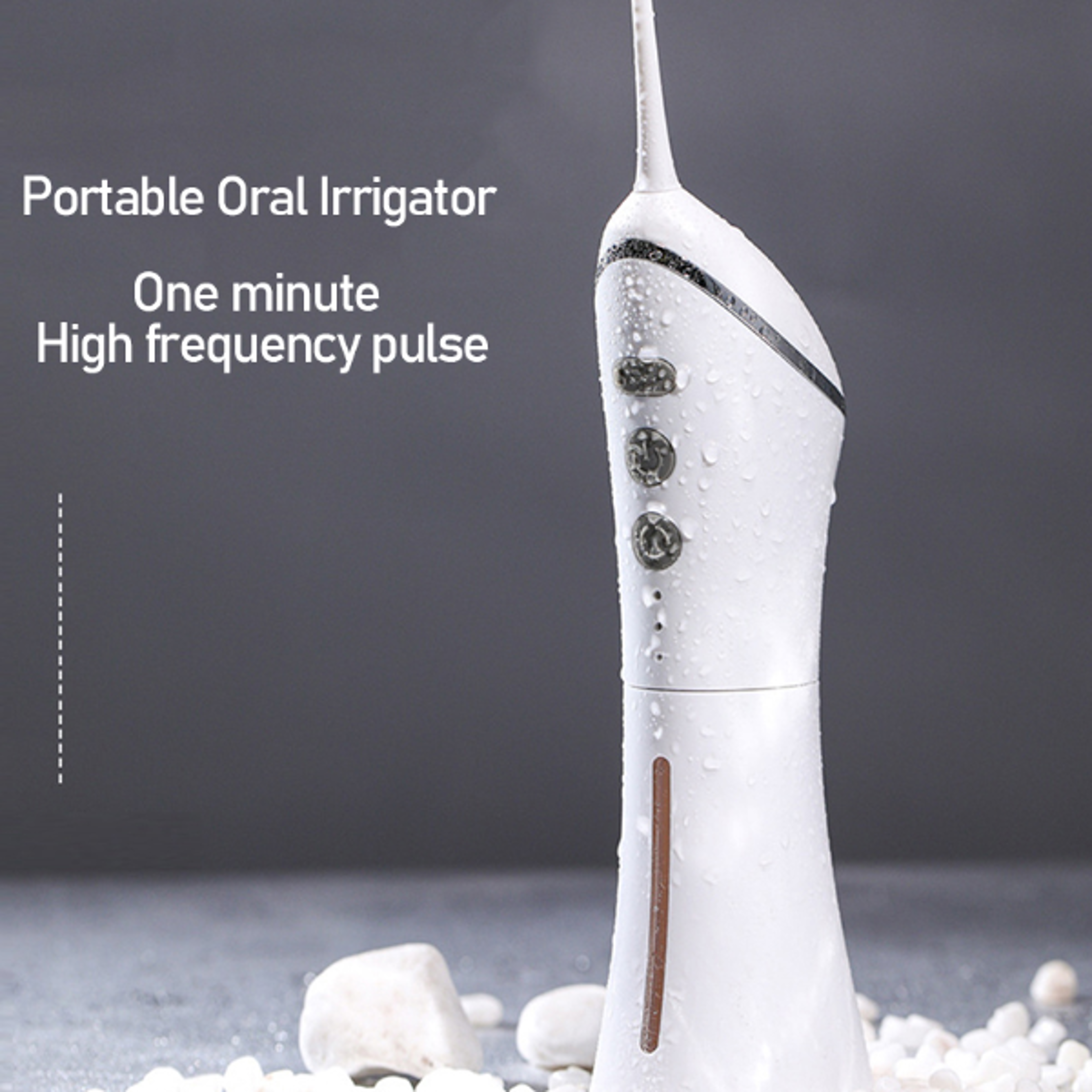 Portable Oral Irrigator Water Flosser USB Rechargeable Dental Whitening Care for Gums  Teeth