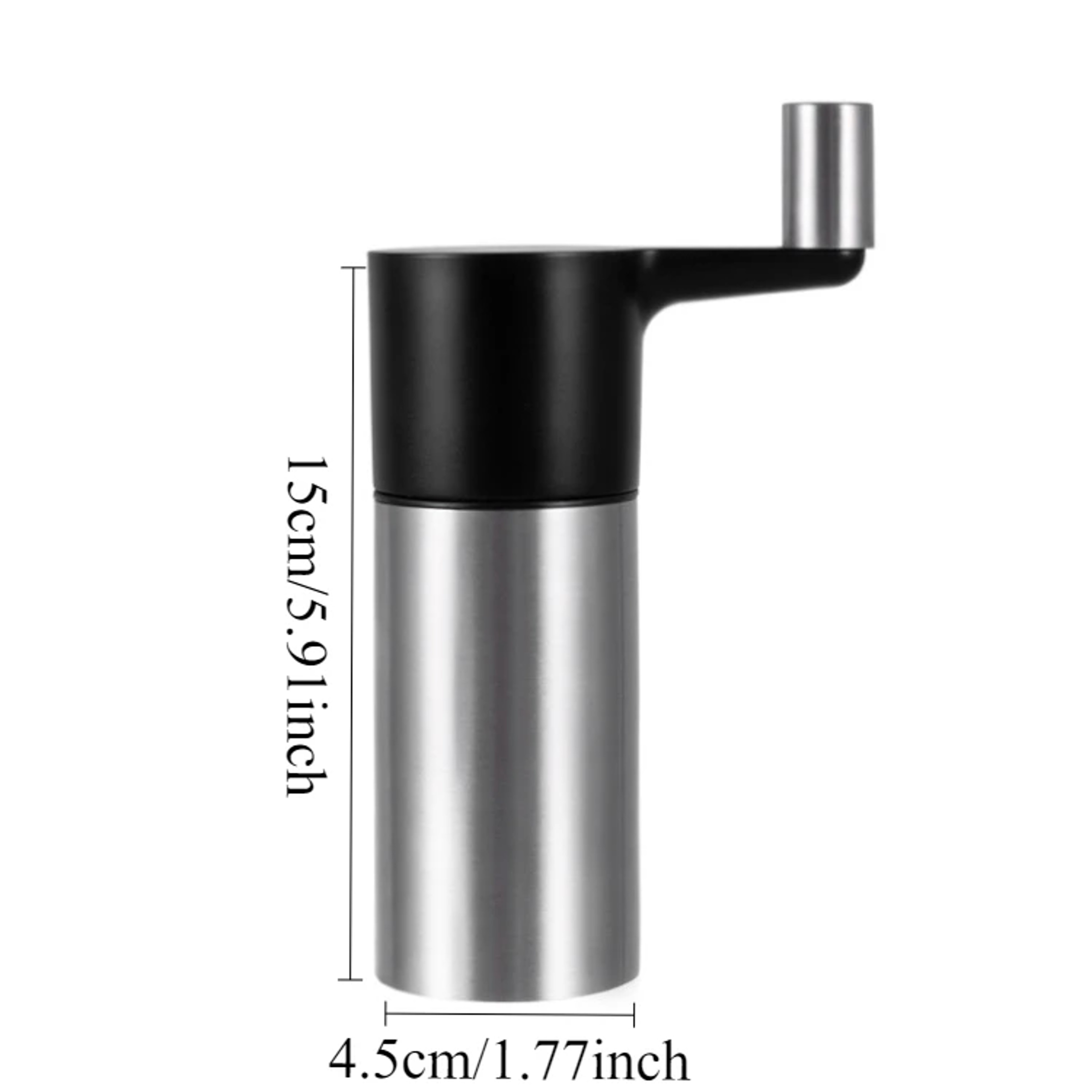 Handheld Metal Spice Grater & Nut Grinder Manual Grinding Machine for Kitchen Use – view 8