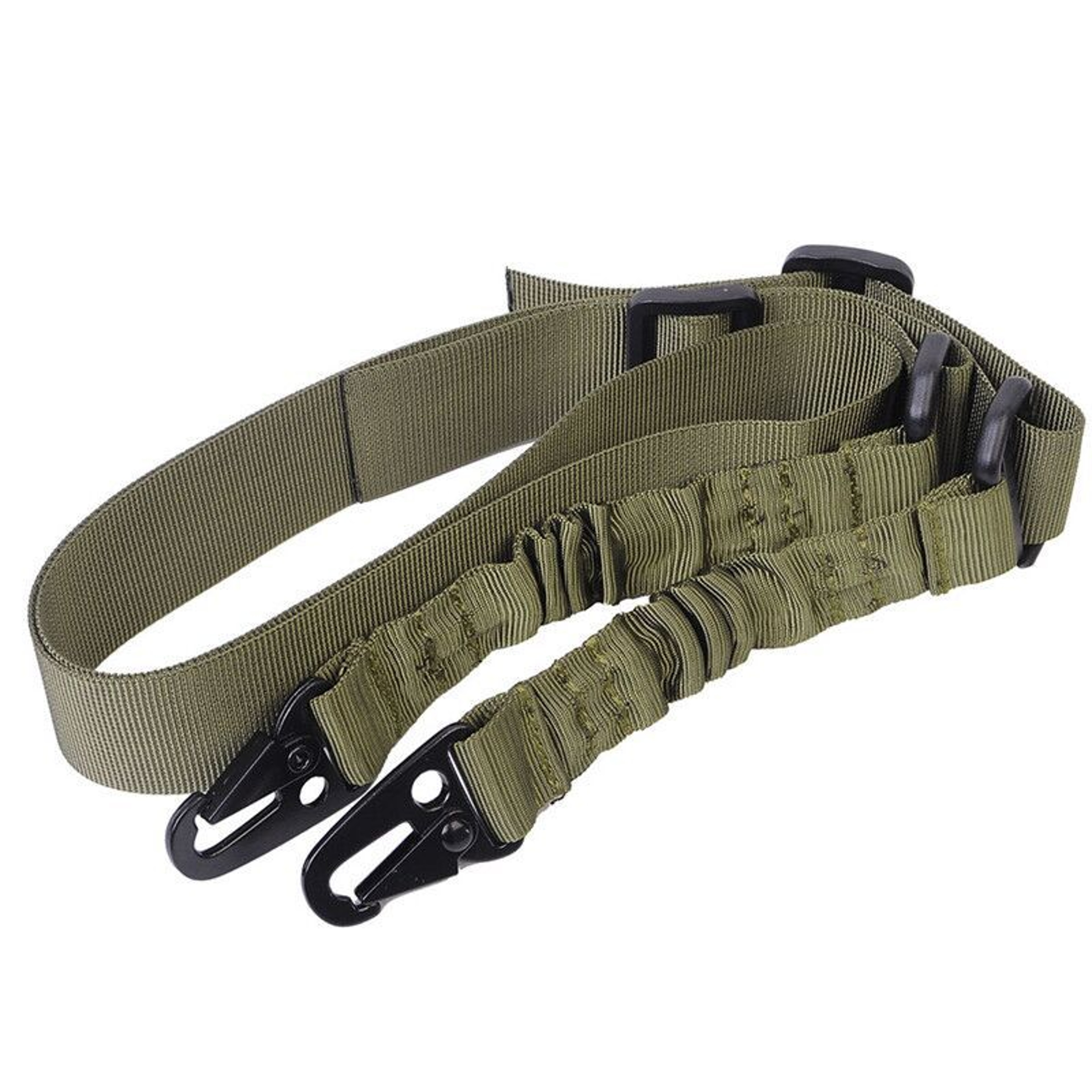 Outdoor Rifle Sling with Metal Buckle Shoulder Strap for Hunting and Tactical Use – view 2
