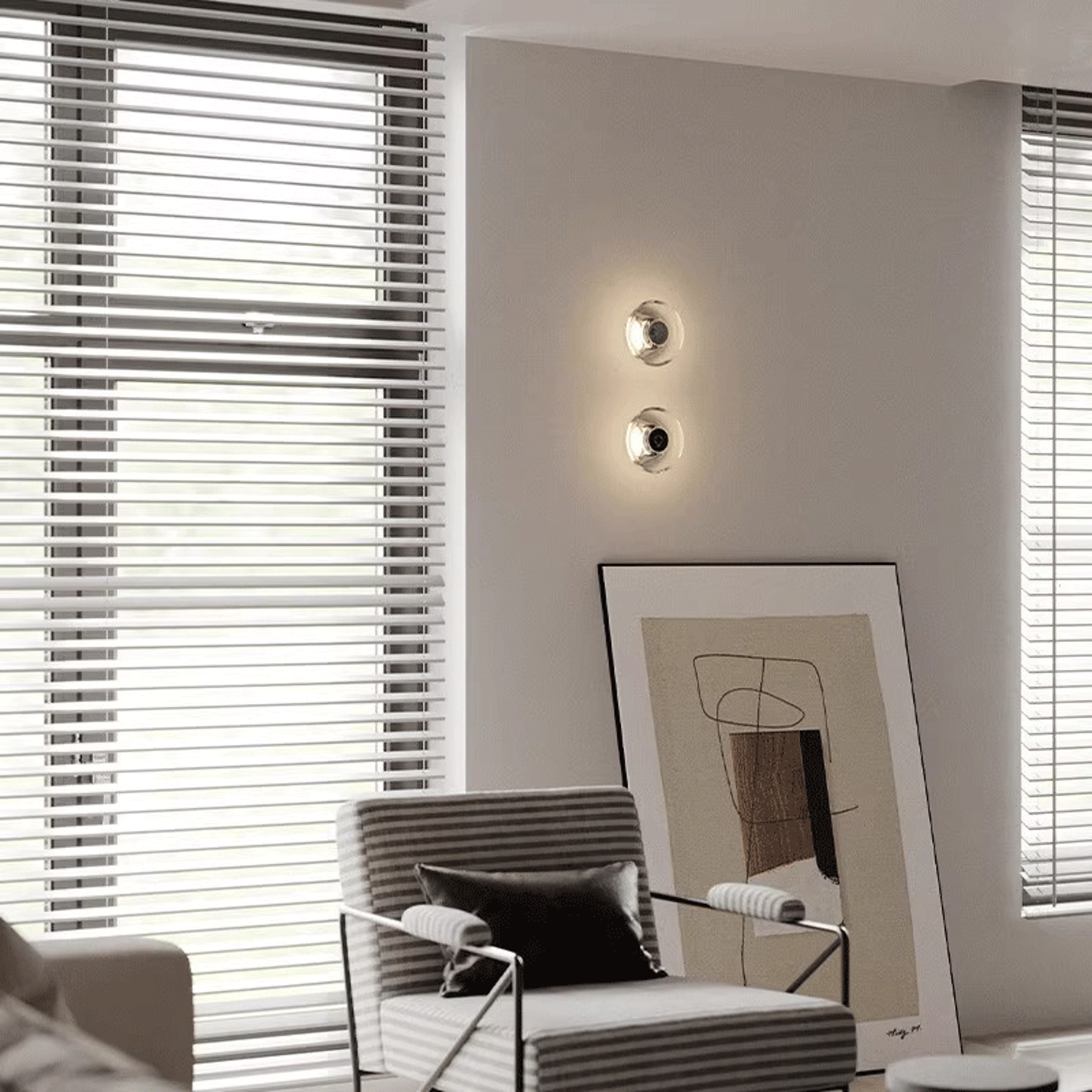Modern LED Wall Sconce Crystal Round Wall Lamp for Bedroom Living Room Hallway Decor – view 5