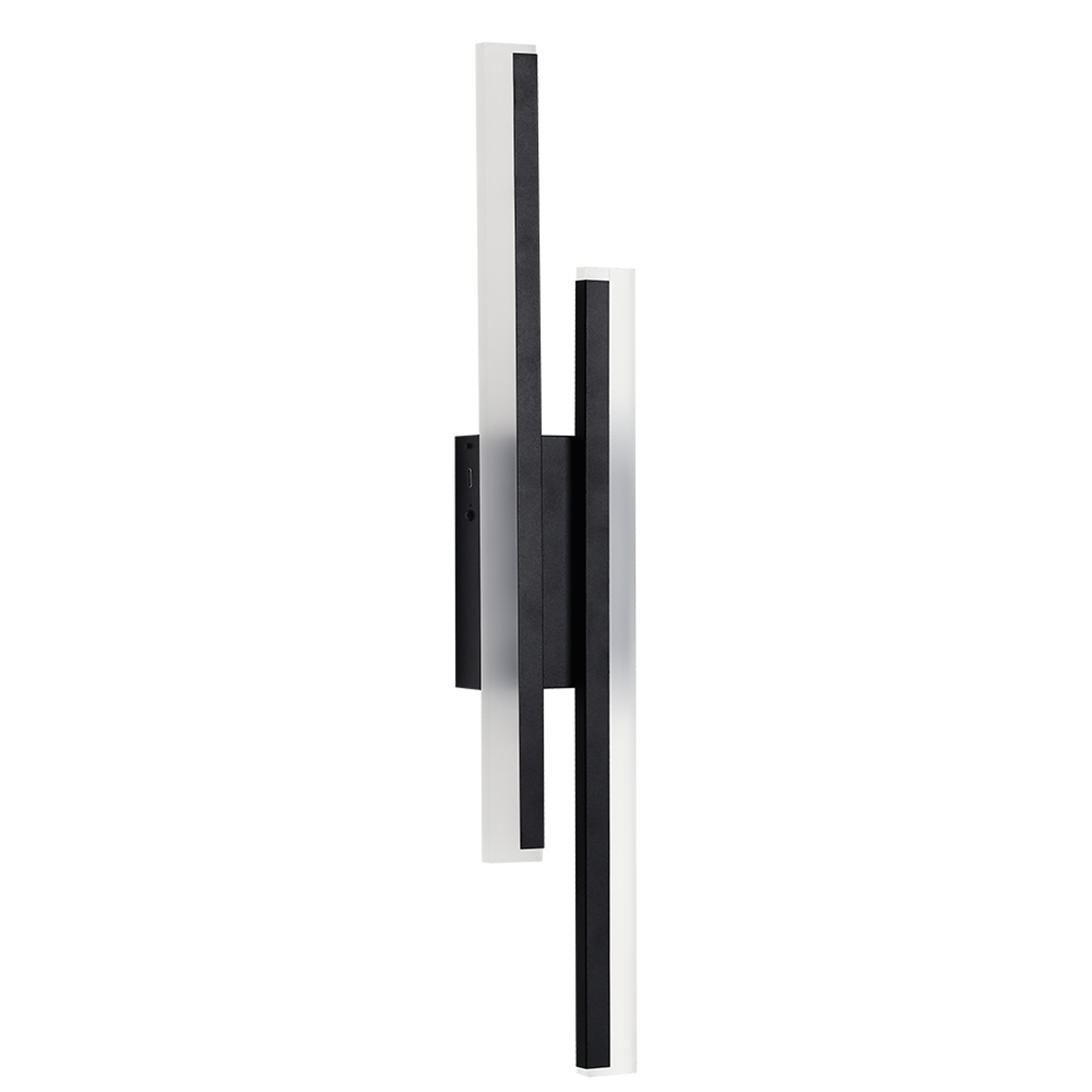 Rechargeable Battery Operated Wall Sconce with Remote Control Dimmable Wireless Wall Lamp Black – view 6