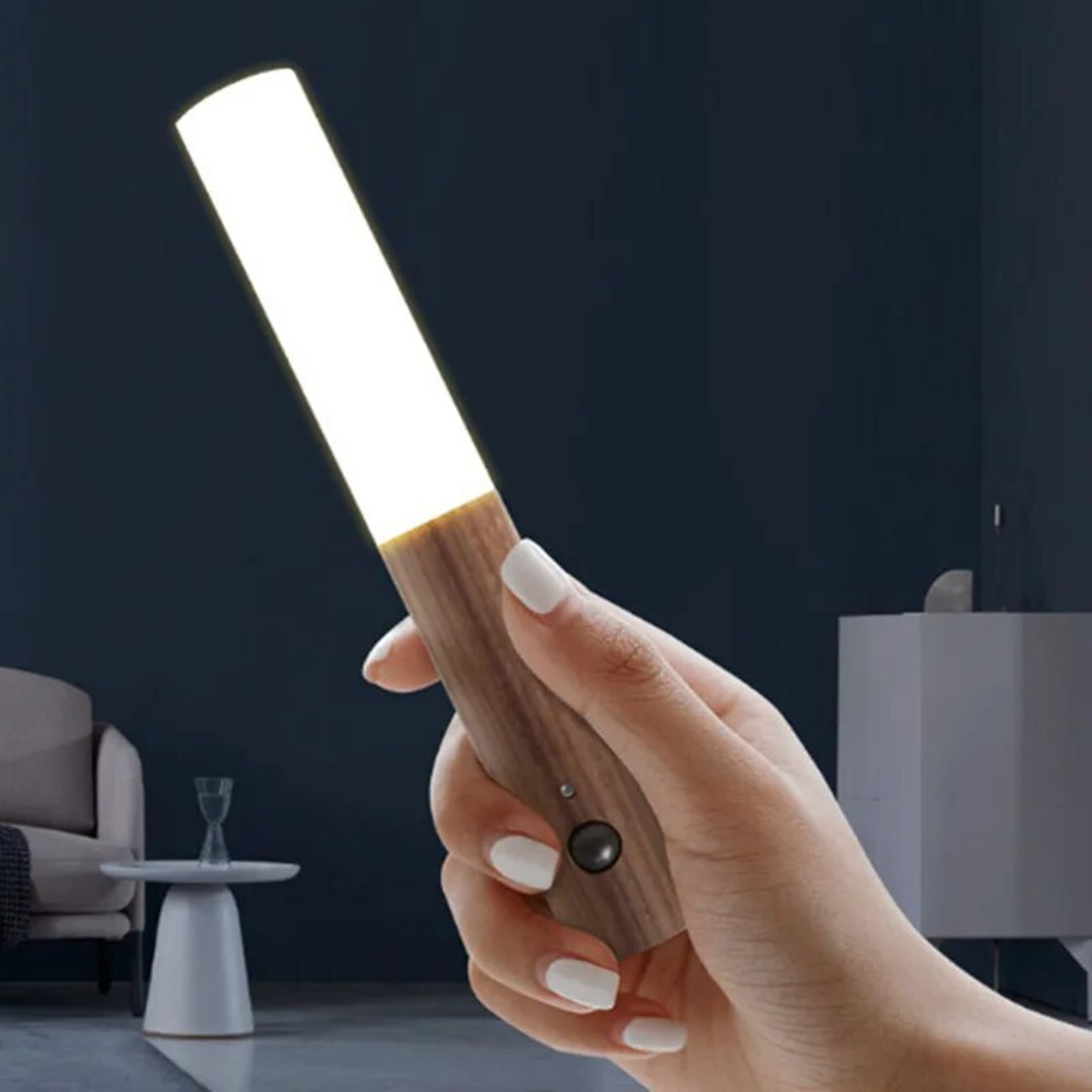 Rechargeable Motion Sensor Night Light Wireless LED Cabinet Light For Hallway Closet Bathroom 3