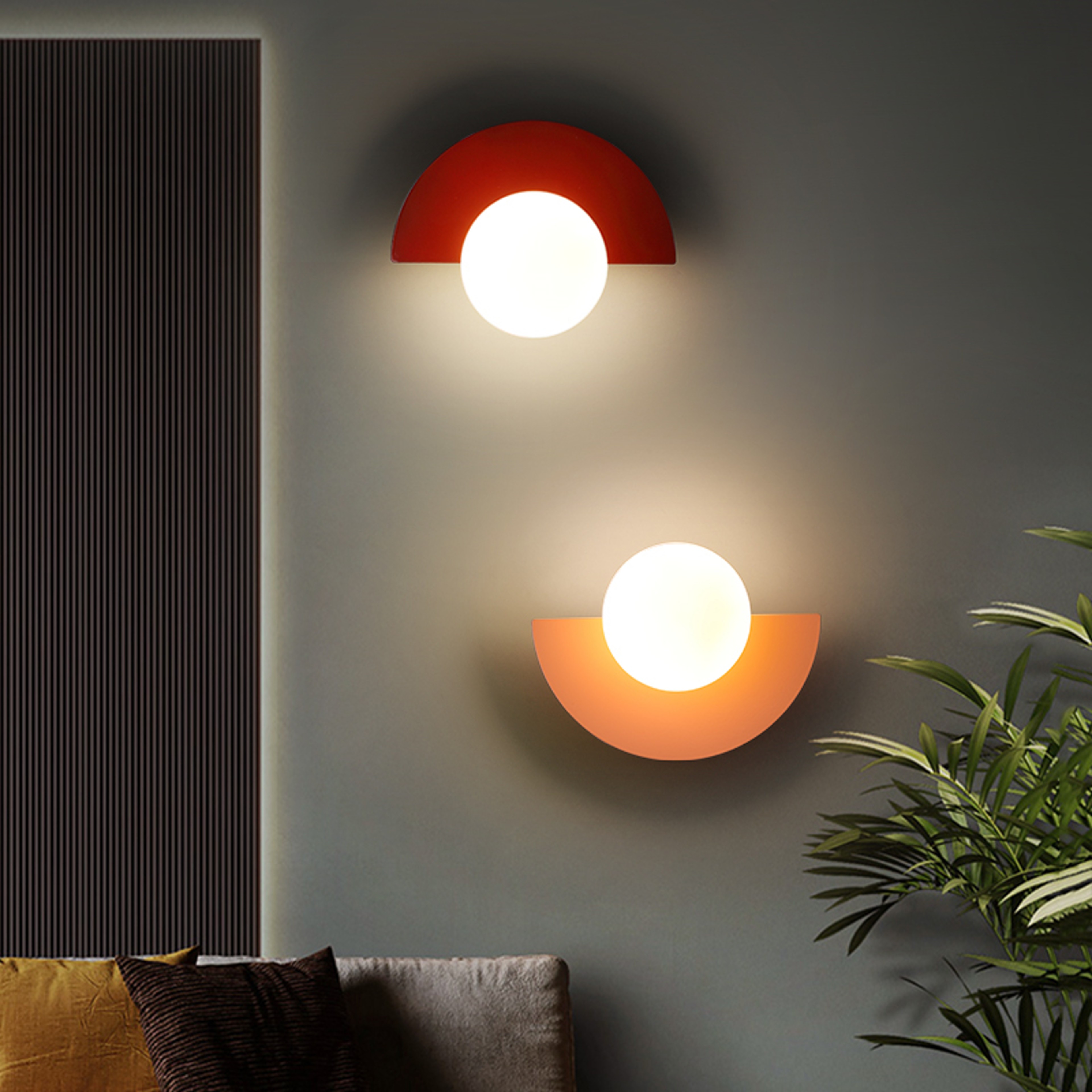 Modern Wall Sconce LED G9 Globe Wall Light For Bedroom Hallway Living Room 2