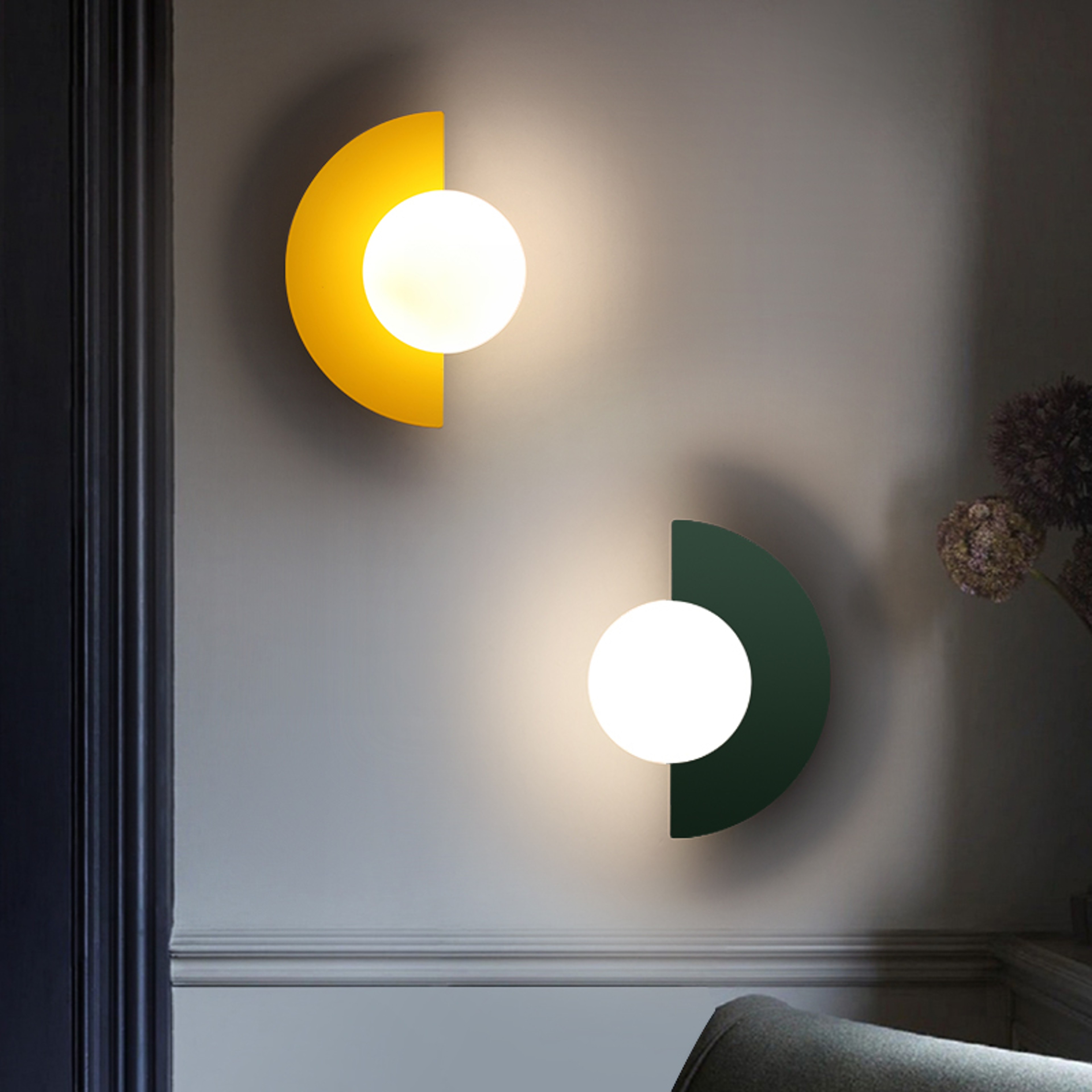 Modern Wall Sconce LED G9 Globe Wall Light For Bedroom Hallway Living Room 3