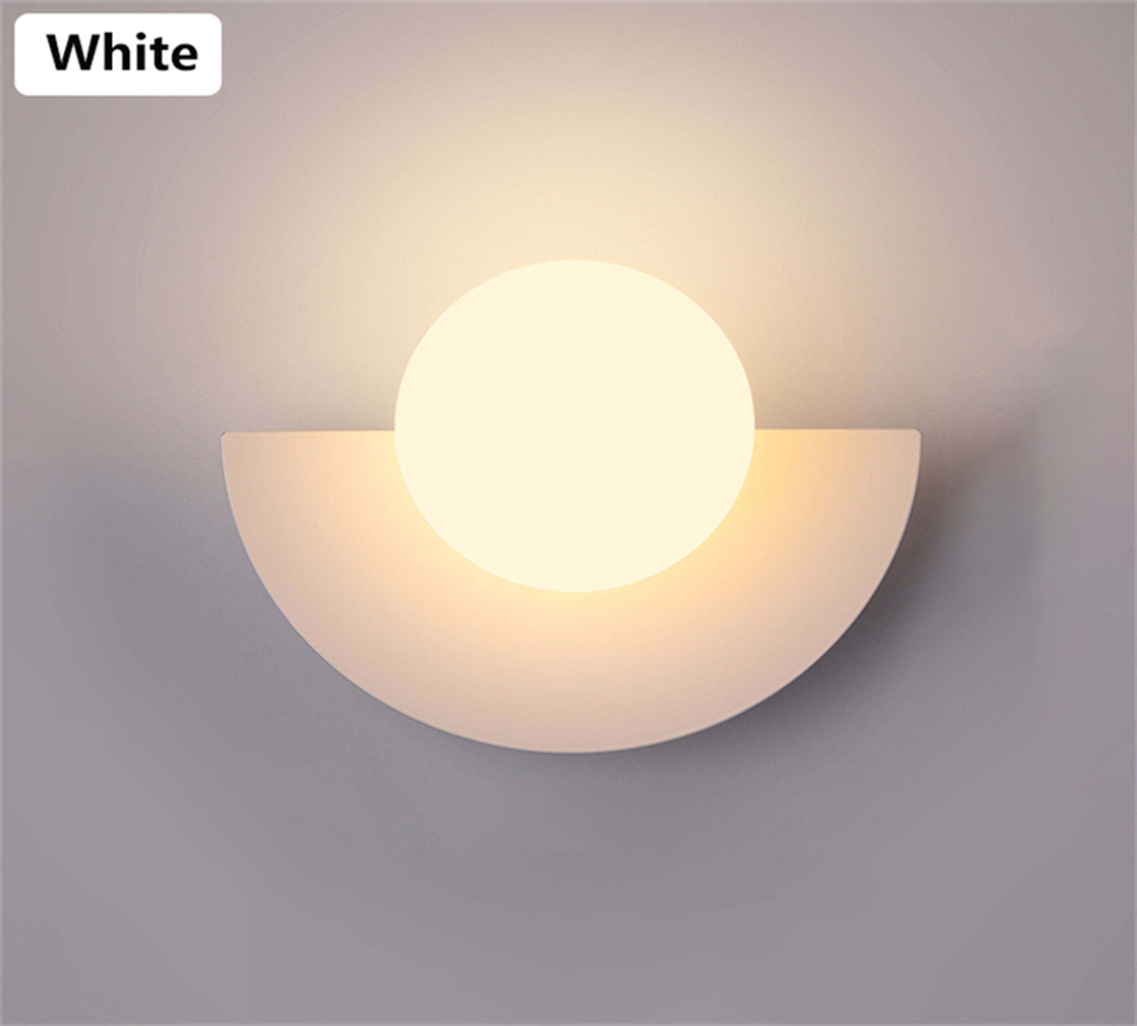 Modern Wall Sconce LED G9 Globe Wall Light For Bedroom Hallway Living Room 10