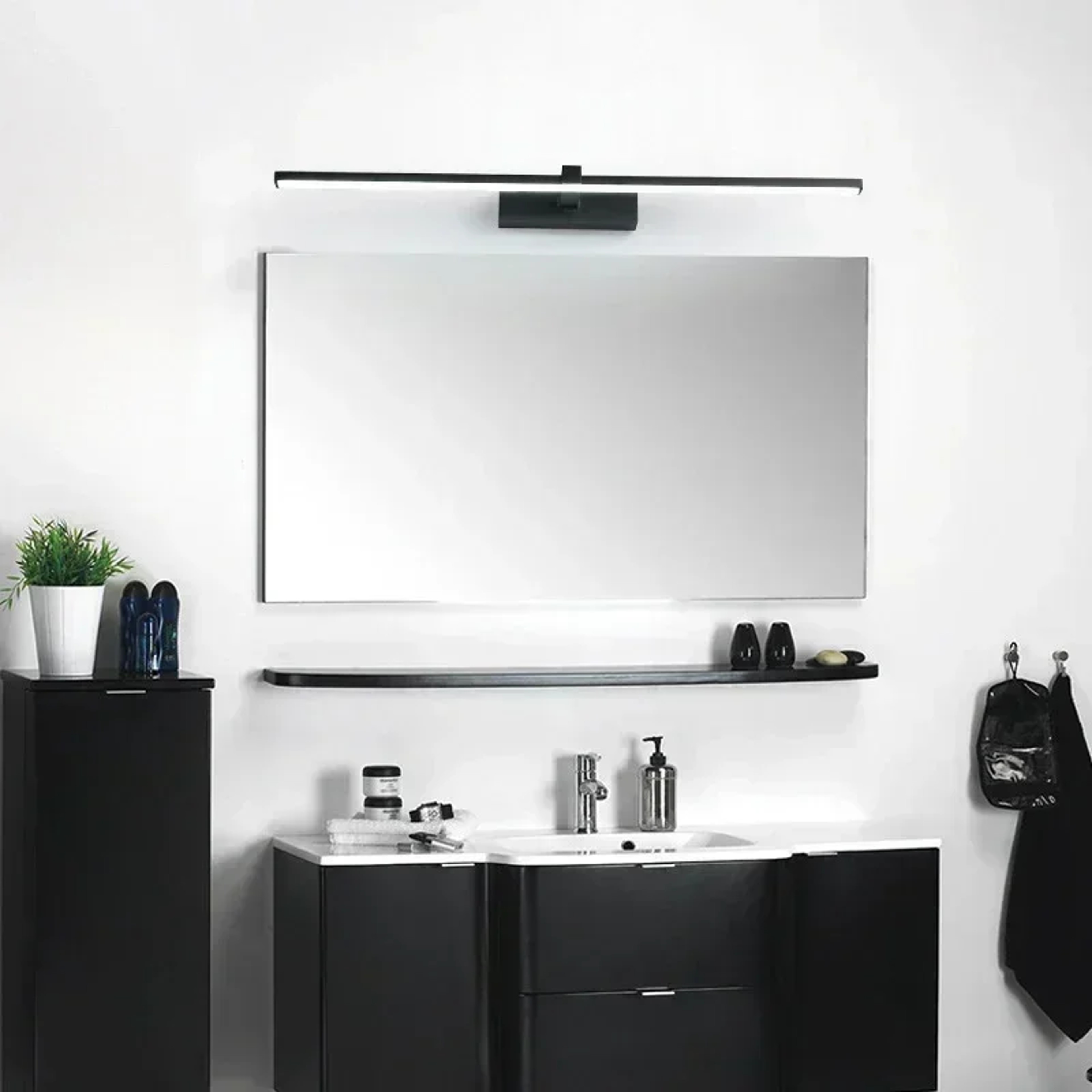 Modern LED Vanity Light Linear Bathroom Mirror Light Wall Sconce for Bathroom Bedroom Kitchen – view 3