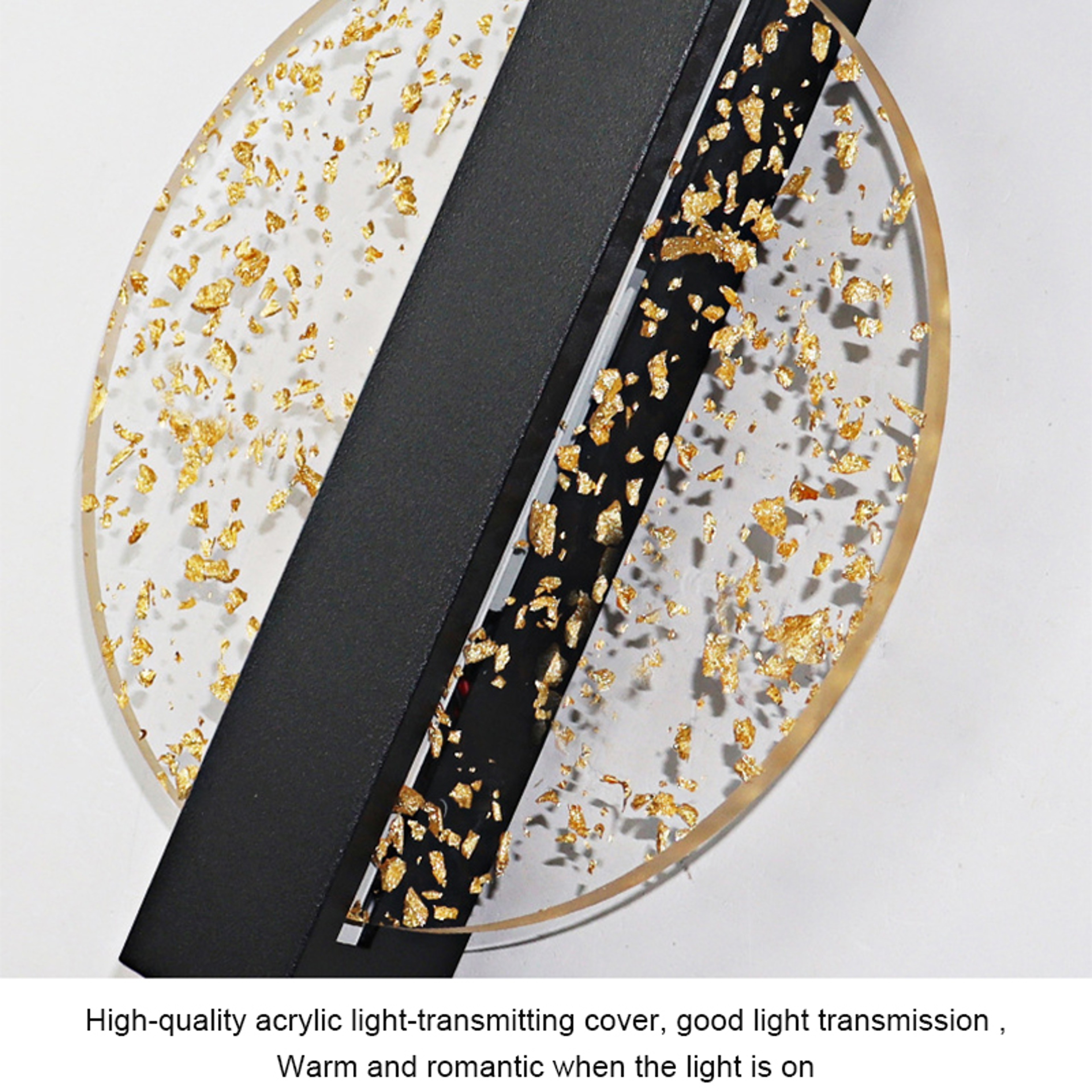 Modern LED Wall Lamp Acrylic Minimalist Bedroom Bedside Light For Luxury Home Decor 5