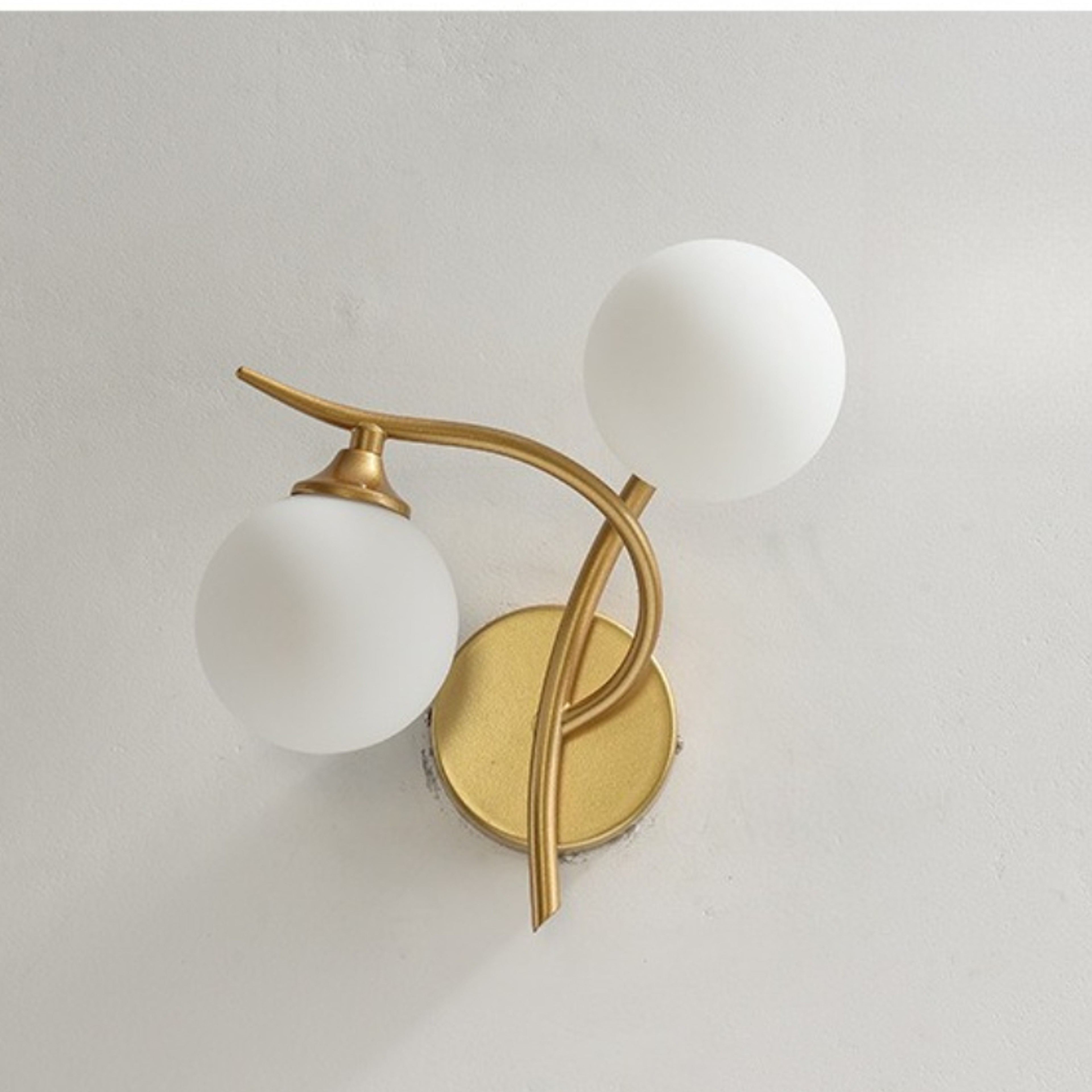 Nordic Wall Lamp Glass Ball Design Modern Bedside Wall Light – view 5