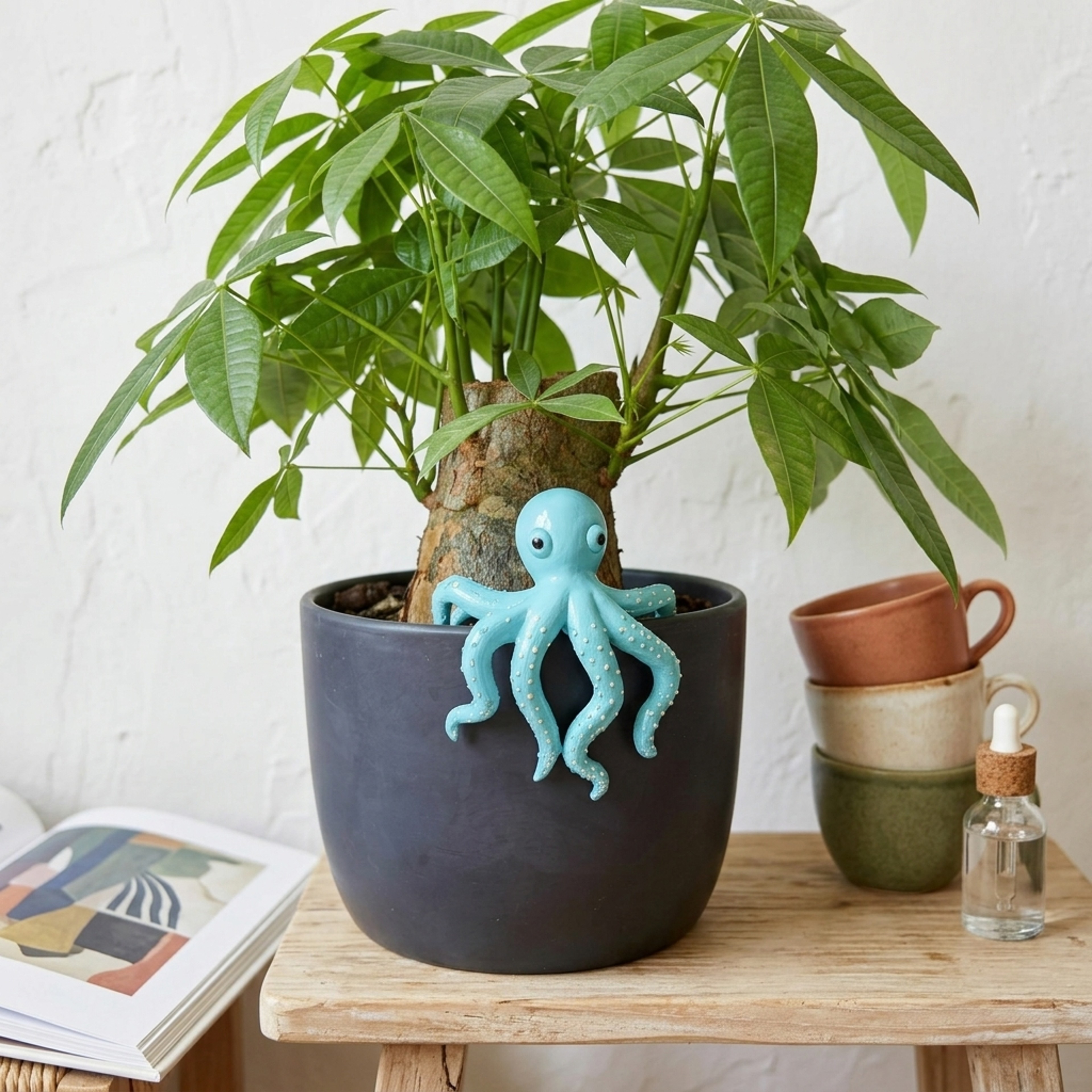 Resin Octopus Pot Hanger Ocean Theme Garden Balcony Decor – view 6