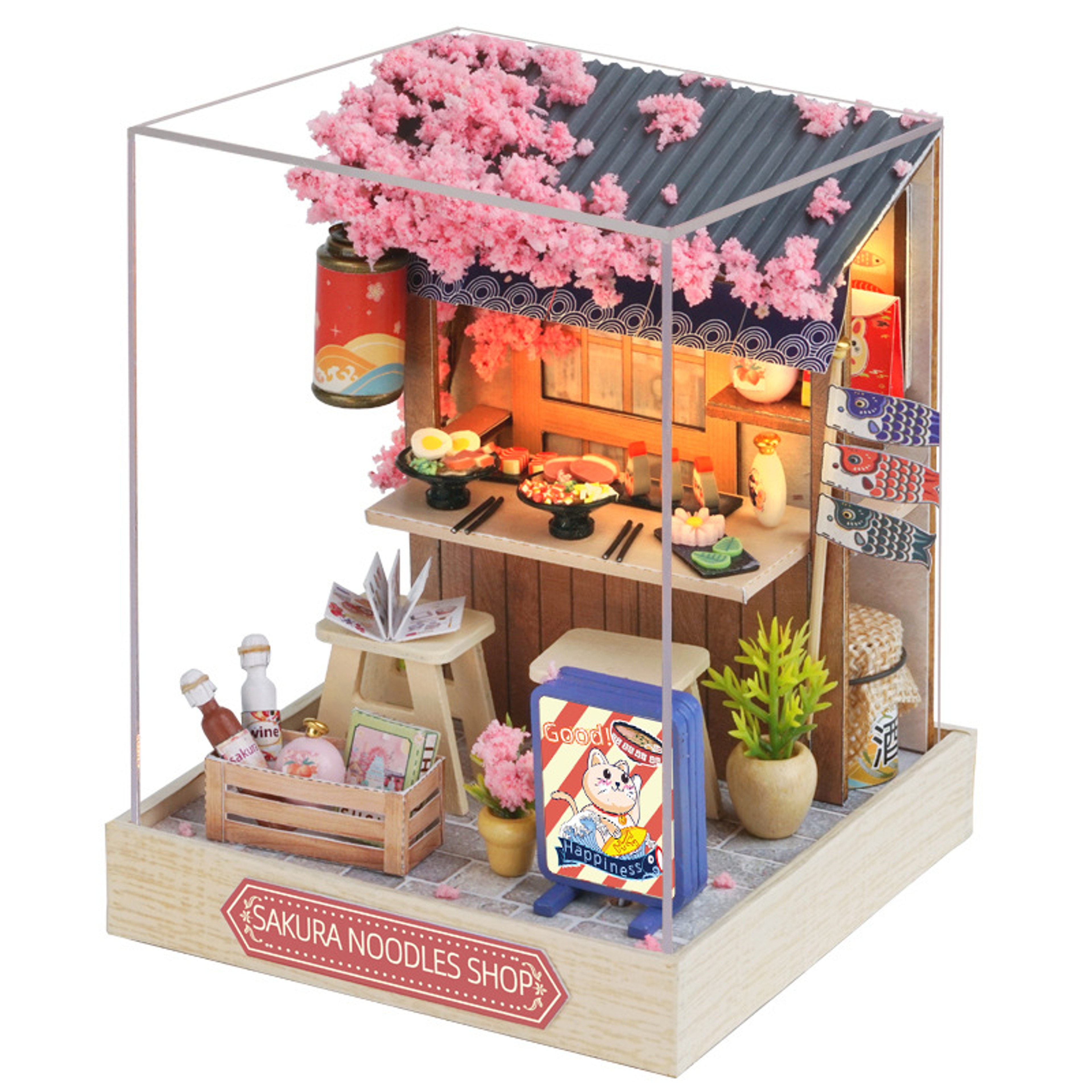 Mini DIY Doll House Kit Flower House Puzzle With Furniture Decor – view 10