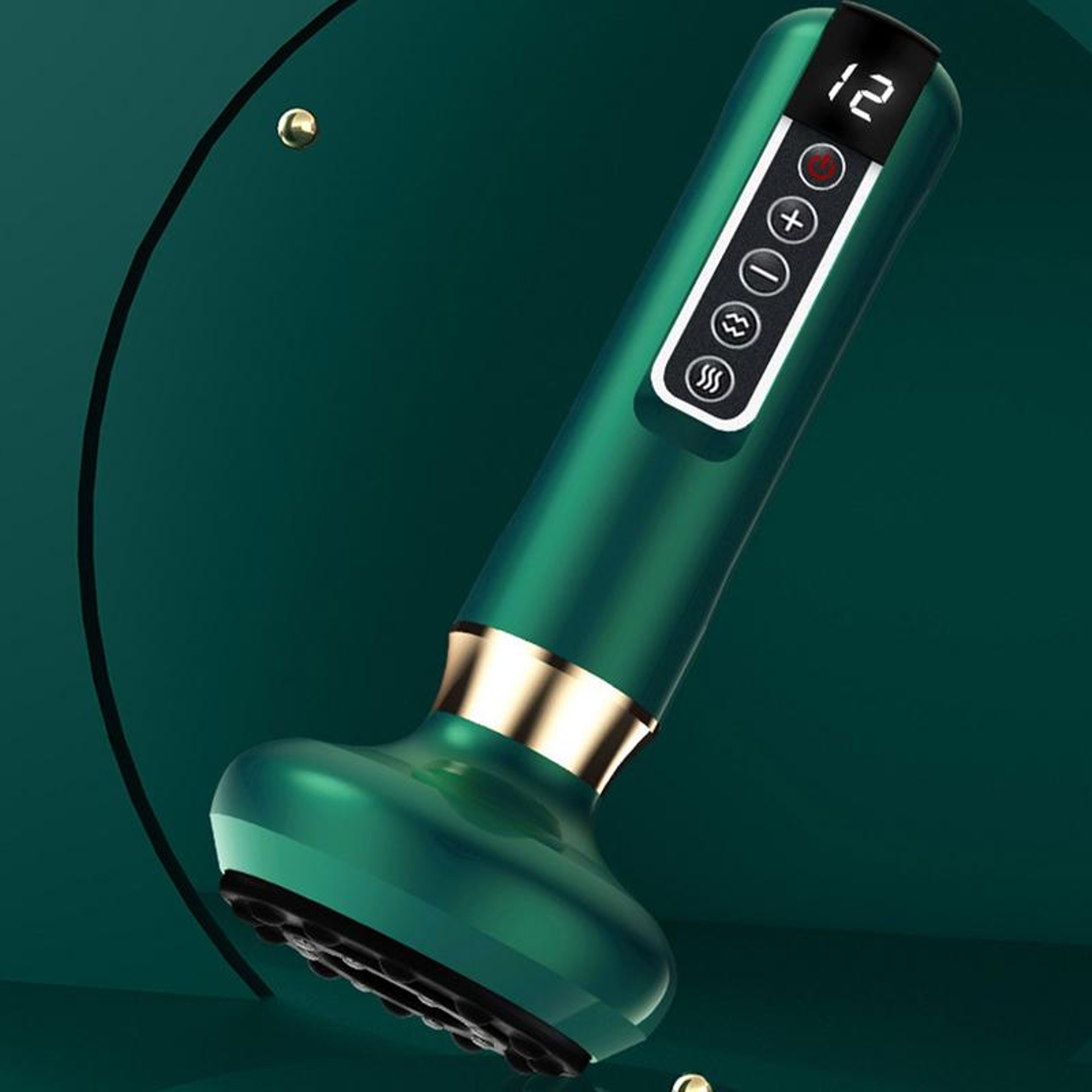 Handheld Anti Cellulite Massager with Hot Compress Electric Suction Cup Body Sculpting Device – view 5