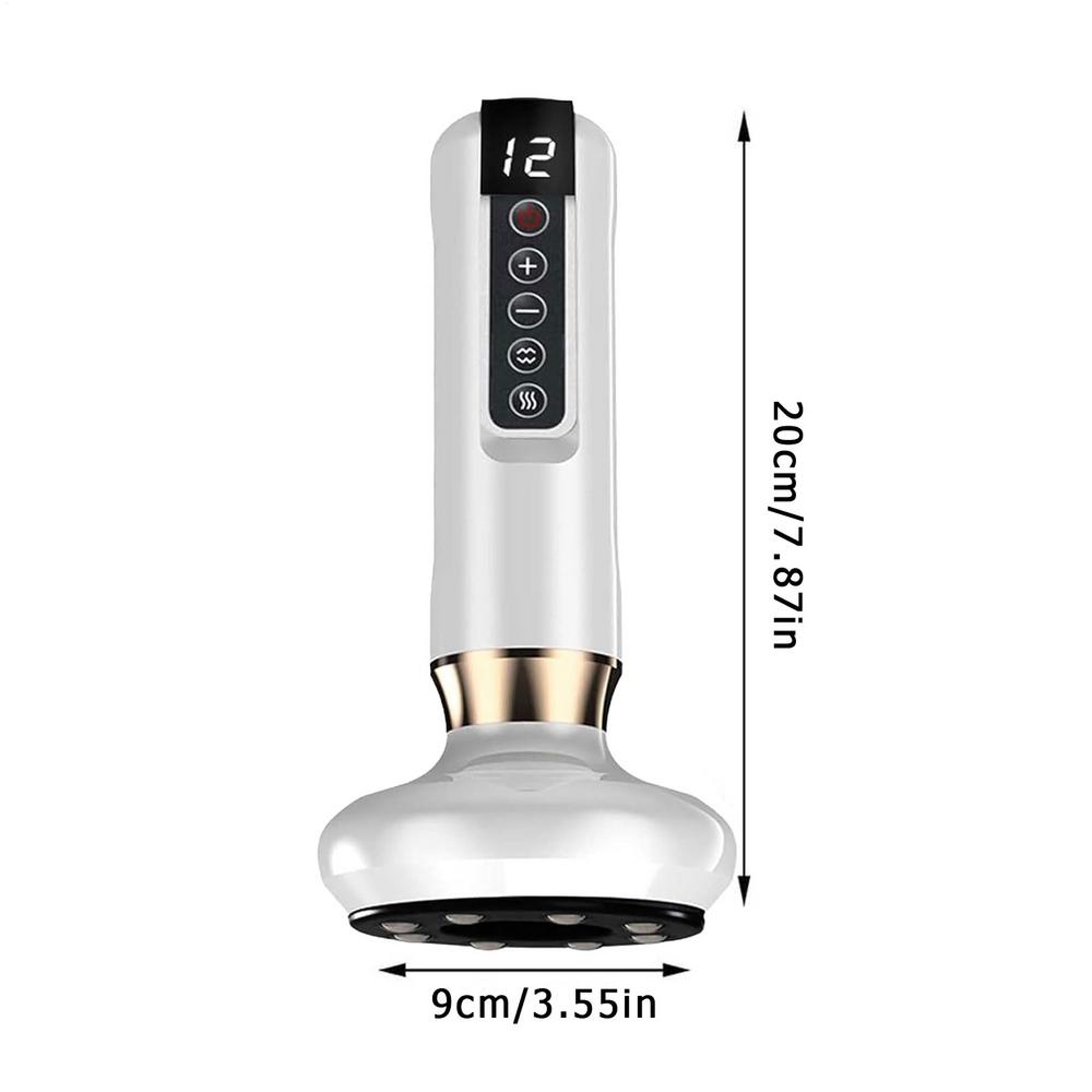 Handheld Anti Cellulite Massager with Hot Compress Electric Suction Cup Body Sculpting Device – view 8