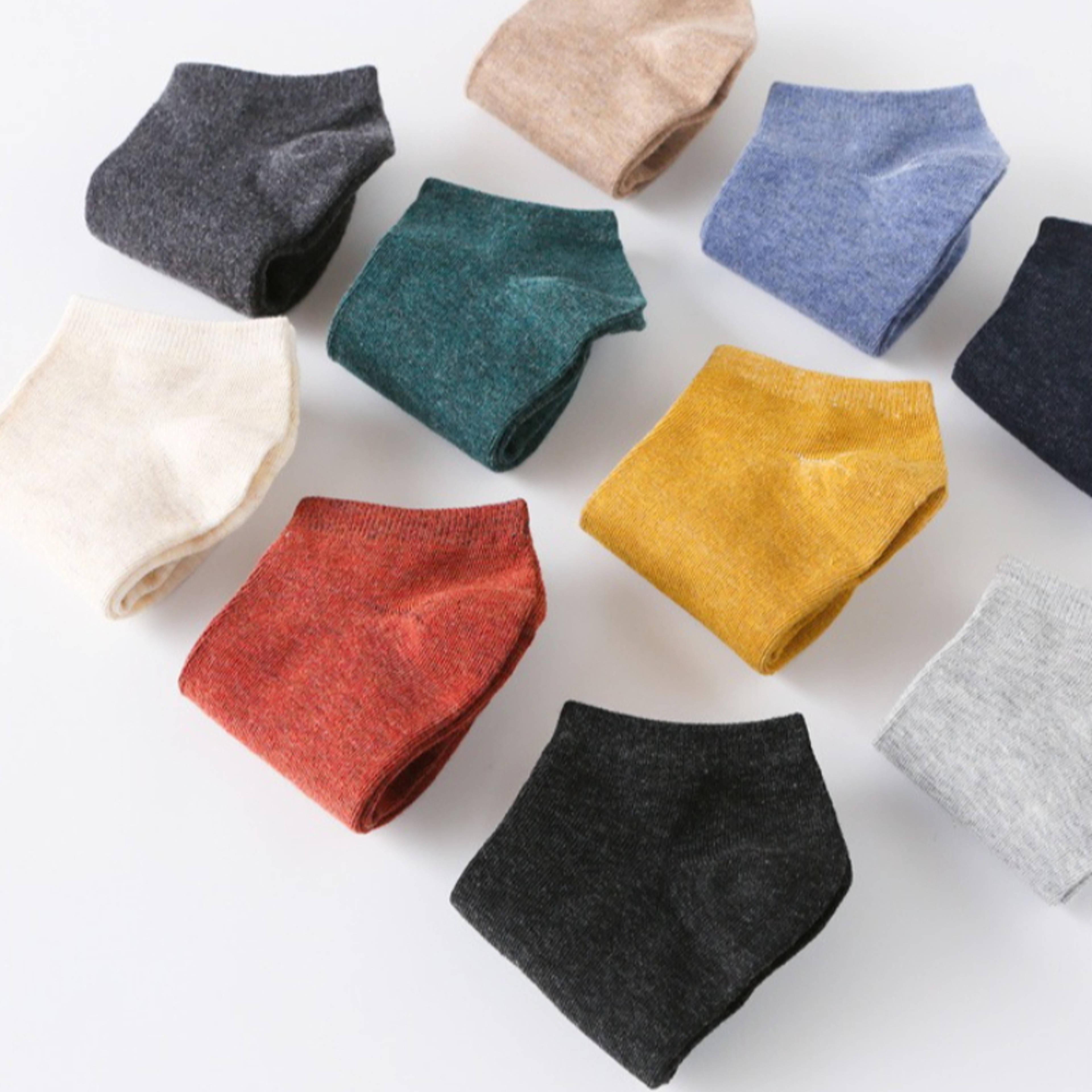 Breathable Low Cut Ankle Socks for Men and Women Soft Casual Sports Sock Set – view 3