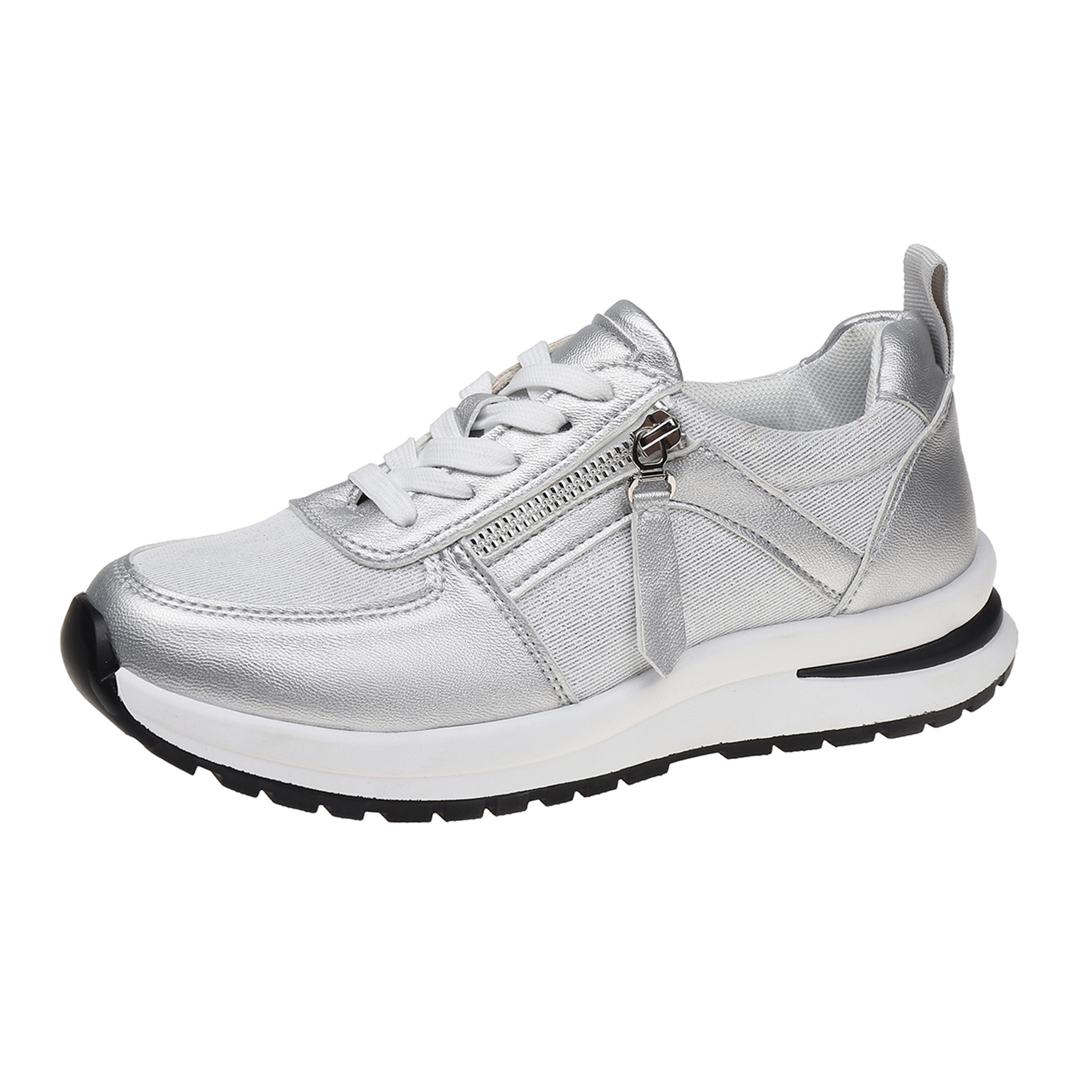 Womens Breathable Platform Sneakers Comfortable Thick Sole Casual Walking Shoes – view 8