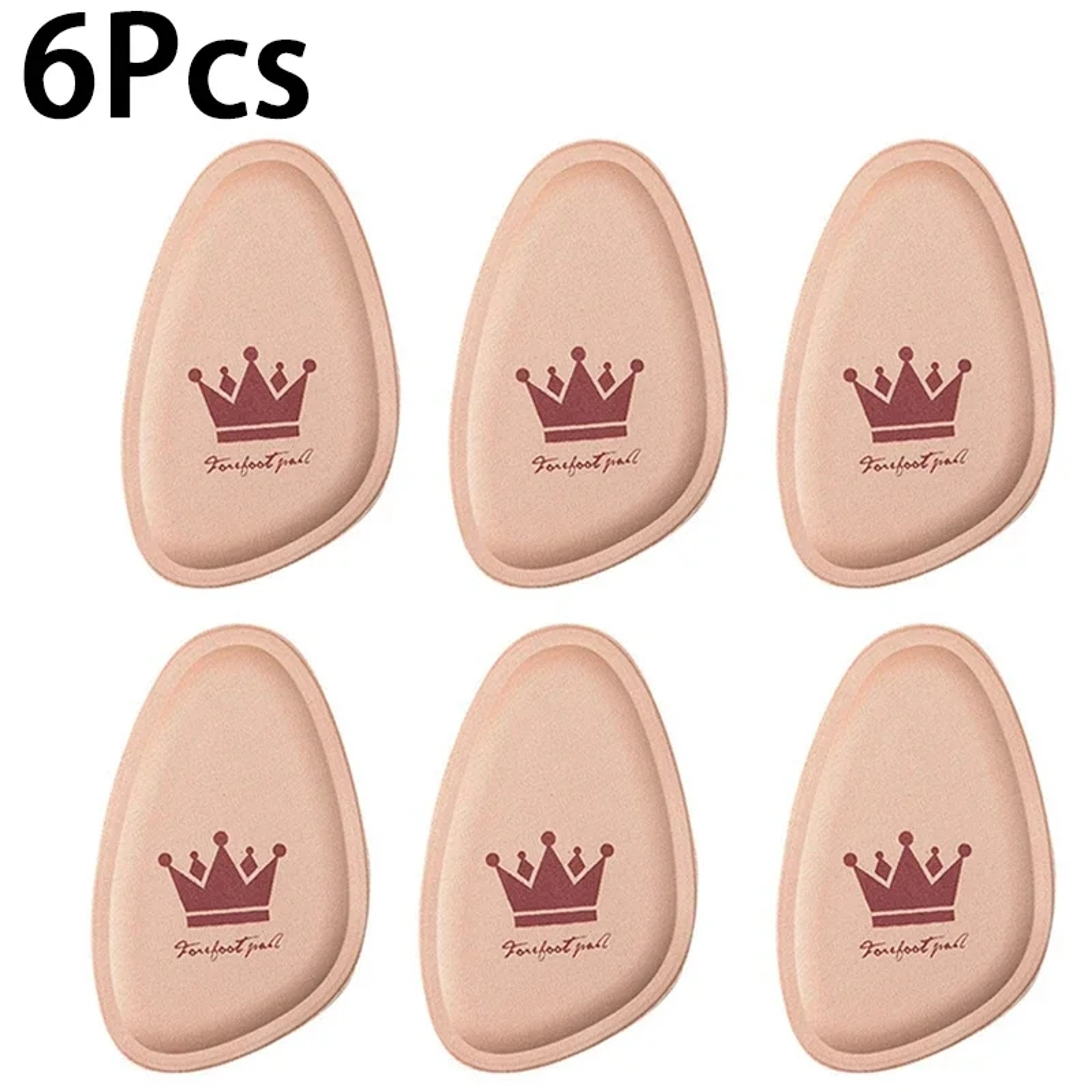 Womens Forefoot Cushion Pads Breathable Half Insoles For Ball Of Foot Comfort 7