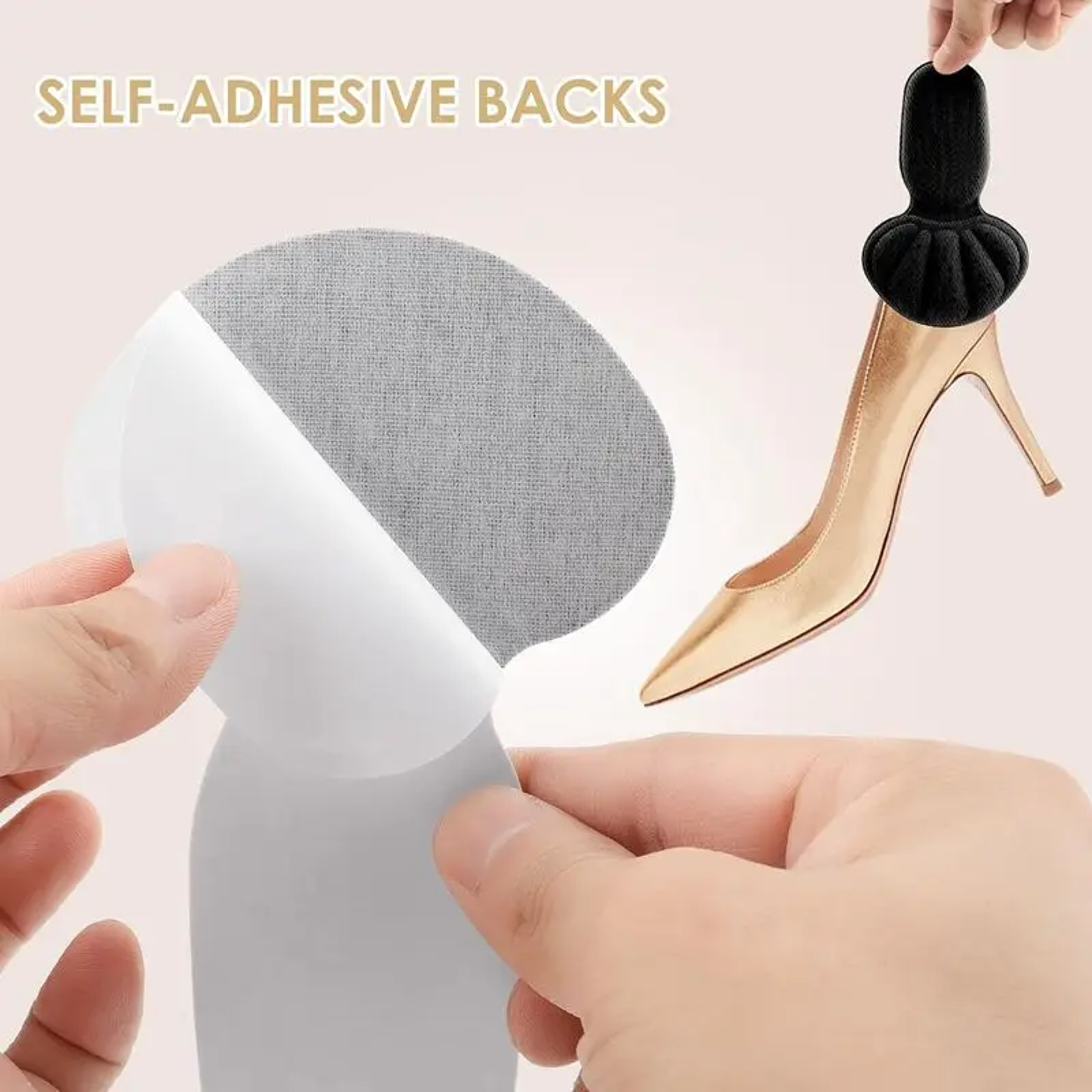 Soft Heel Grips and Cushion Inserts for Loose Shoes – view 3