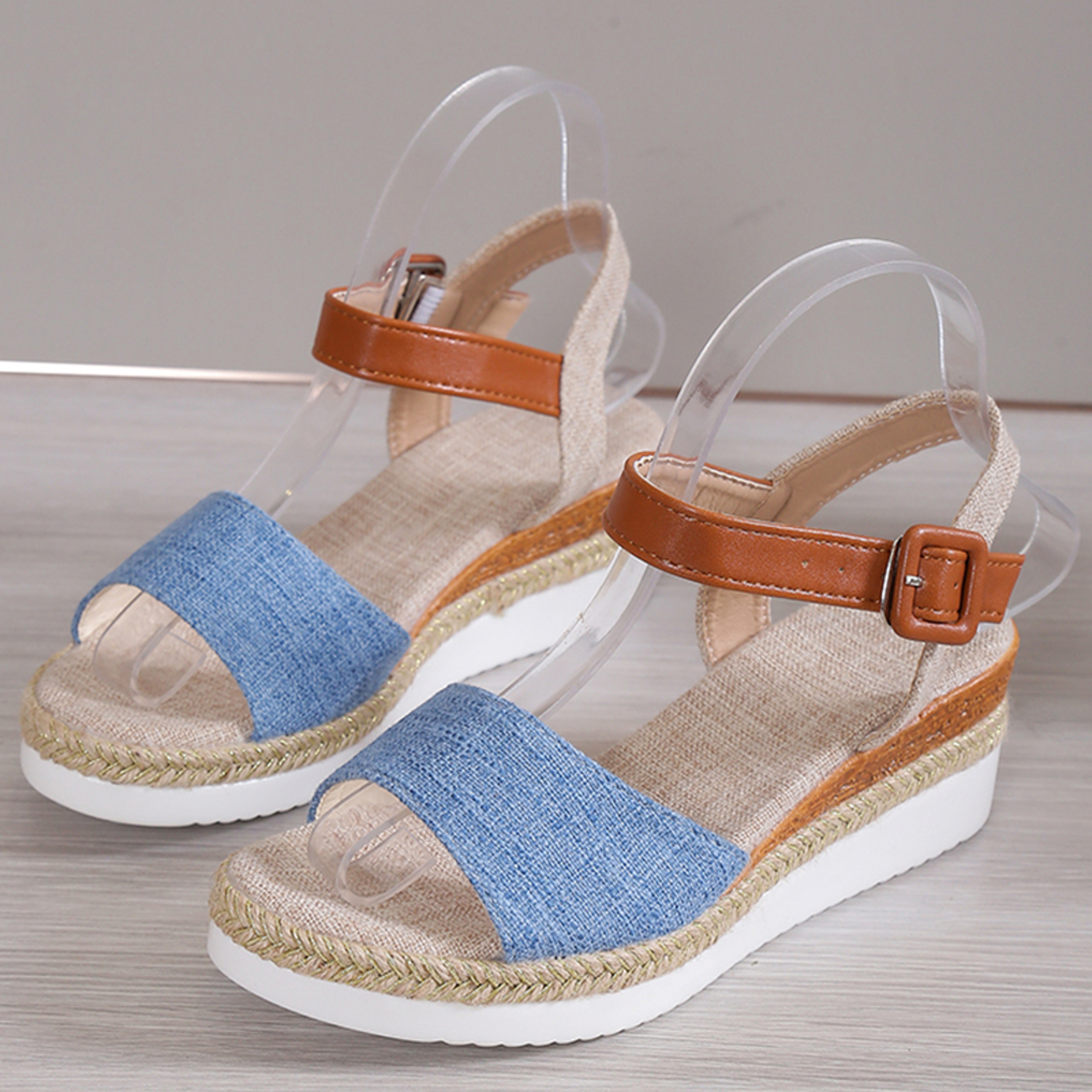 Elegant Comfort Wedge Sandals for Women Soft Summer Party Shoes – view 8