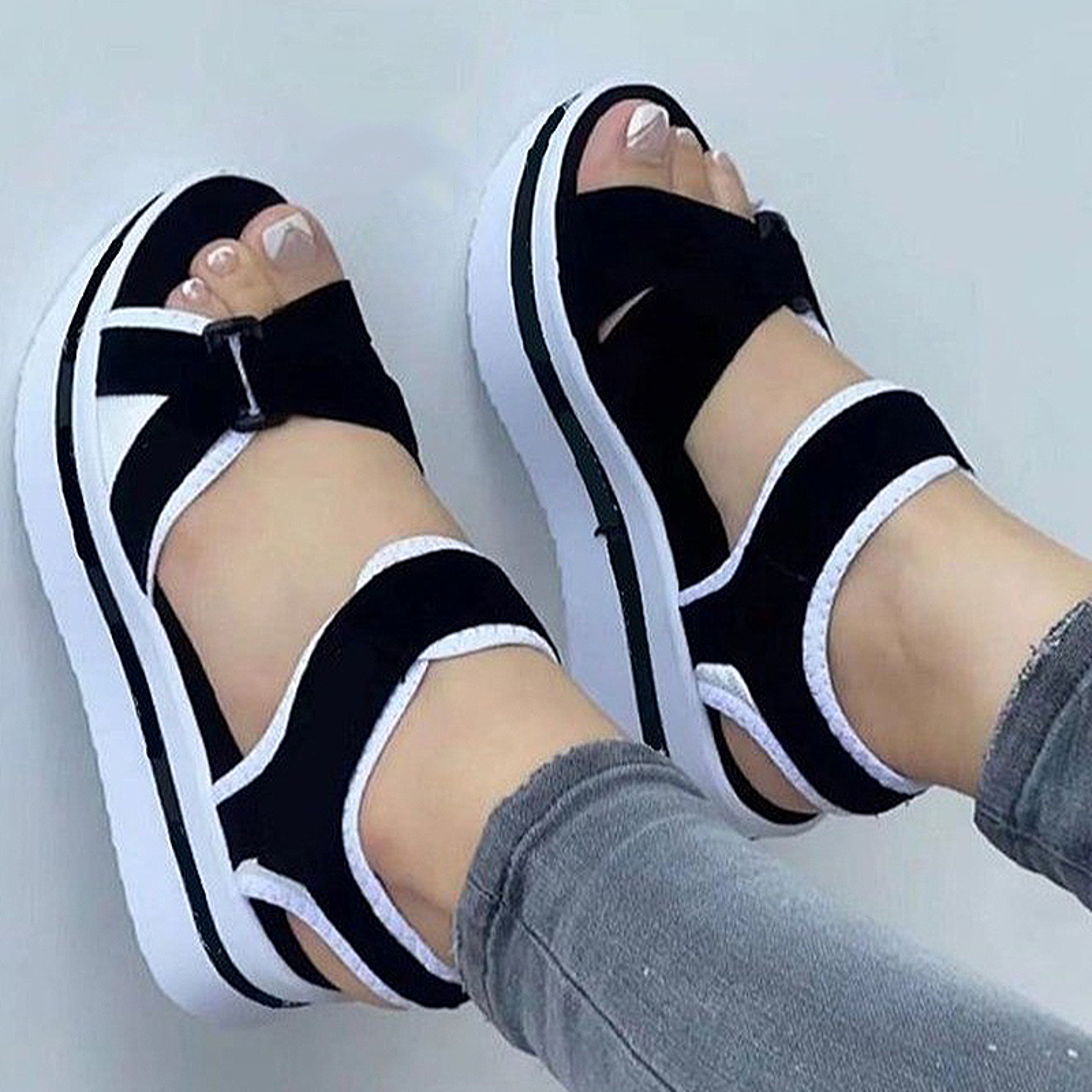 Lightweight Women Wedge Sandals Comfortable Summer Outdoor Shoes 10