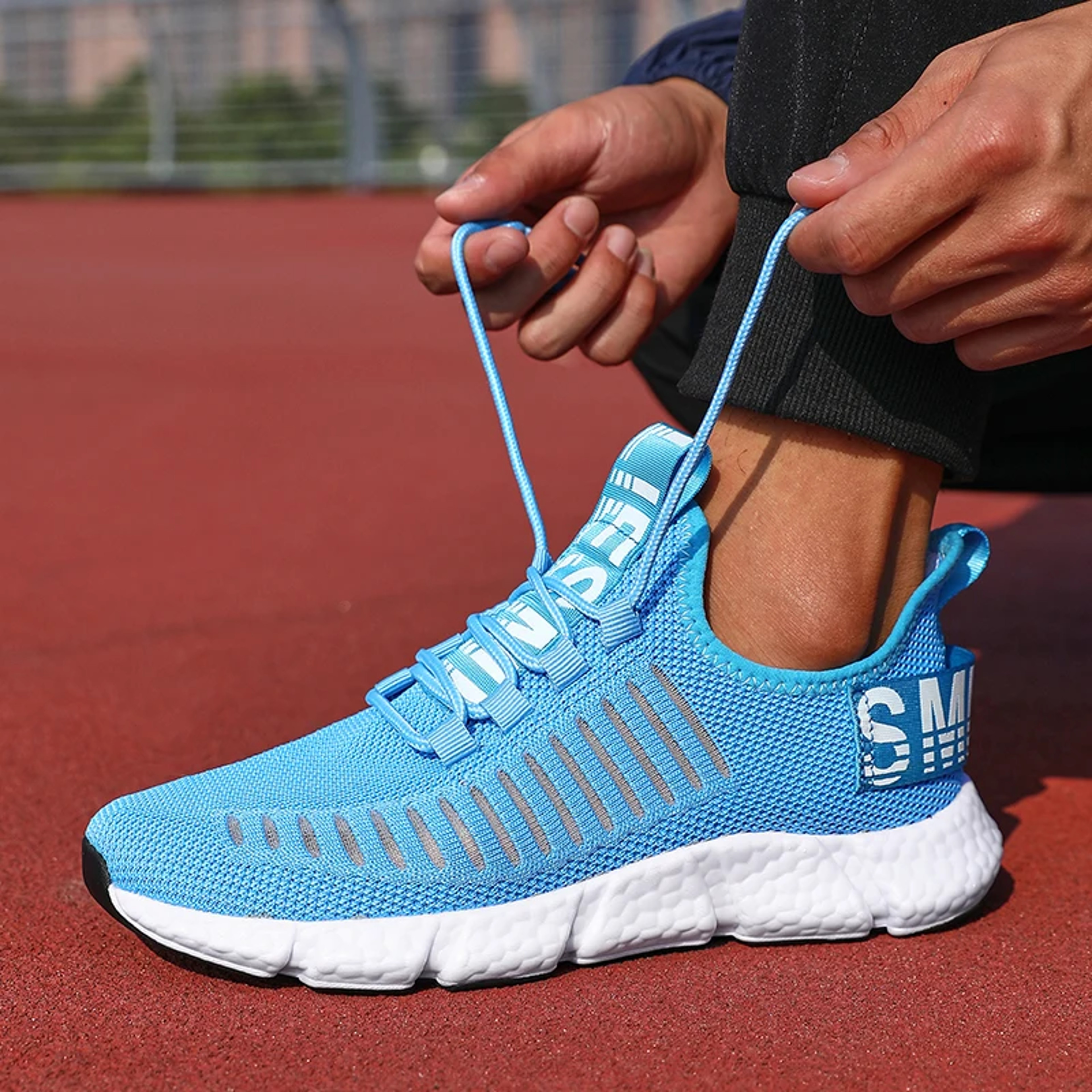 Lightweight Breathable Mesh Sneakers for Men Casual Walking and Training Shoes – view 1