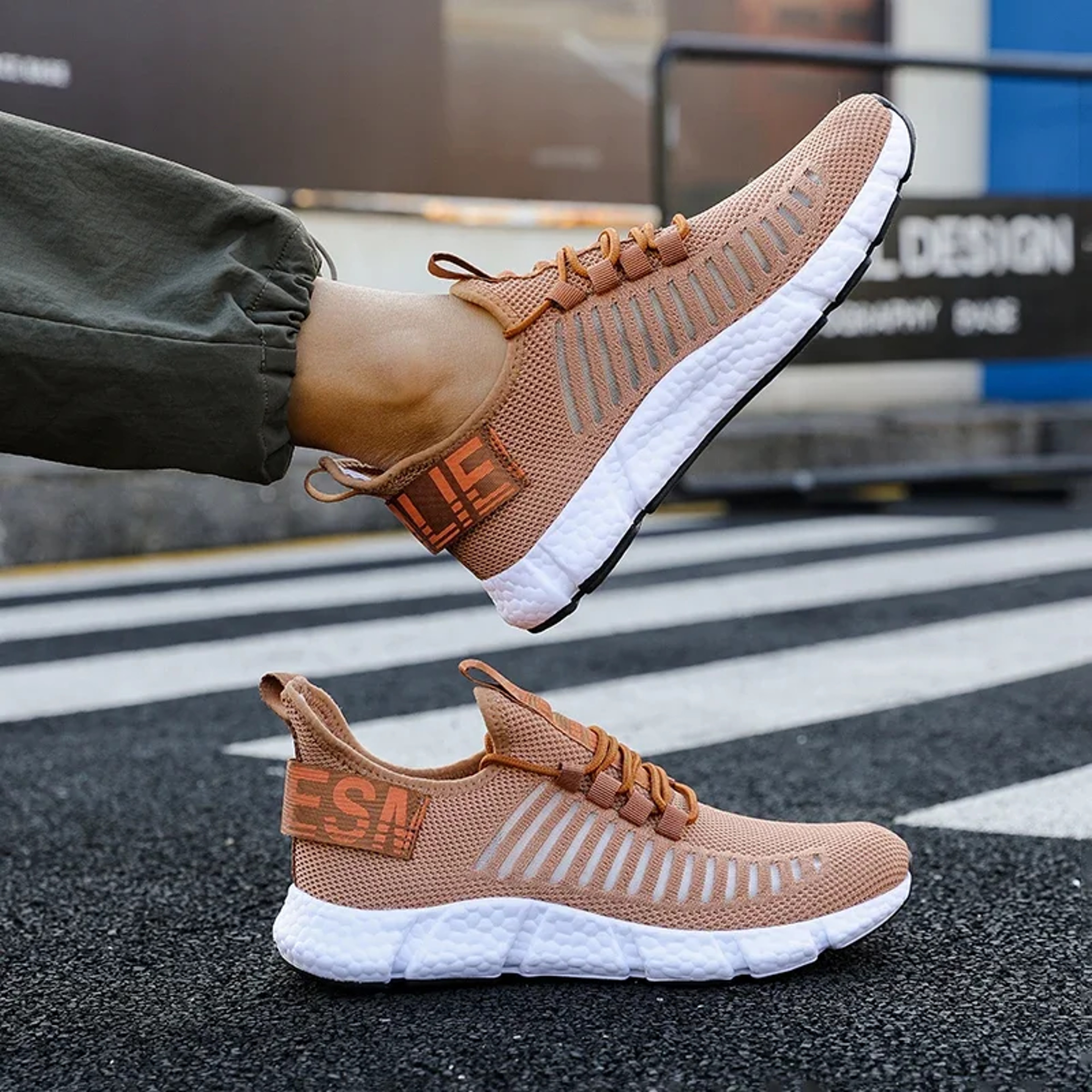 Lightweight Breathable Mesh Sneakers for Men Casual Walking and Training Shoes – view 6