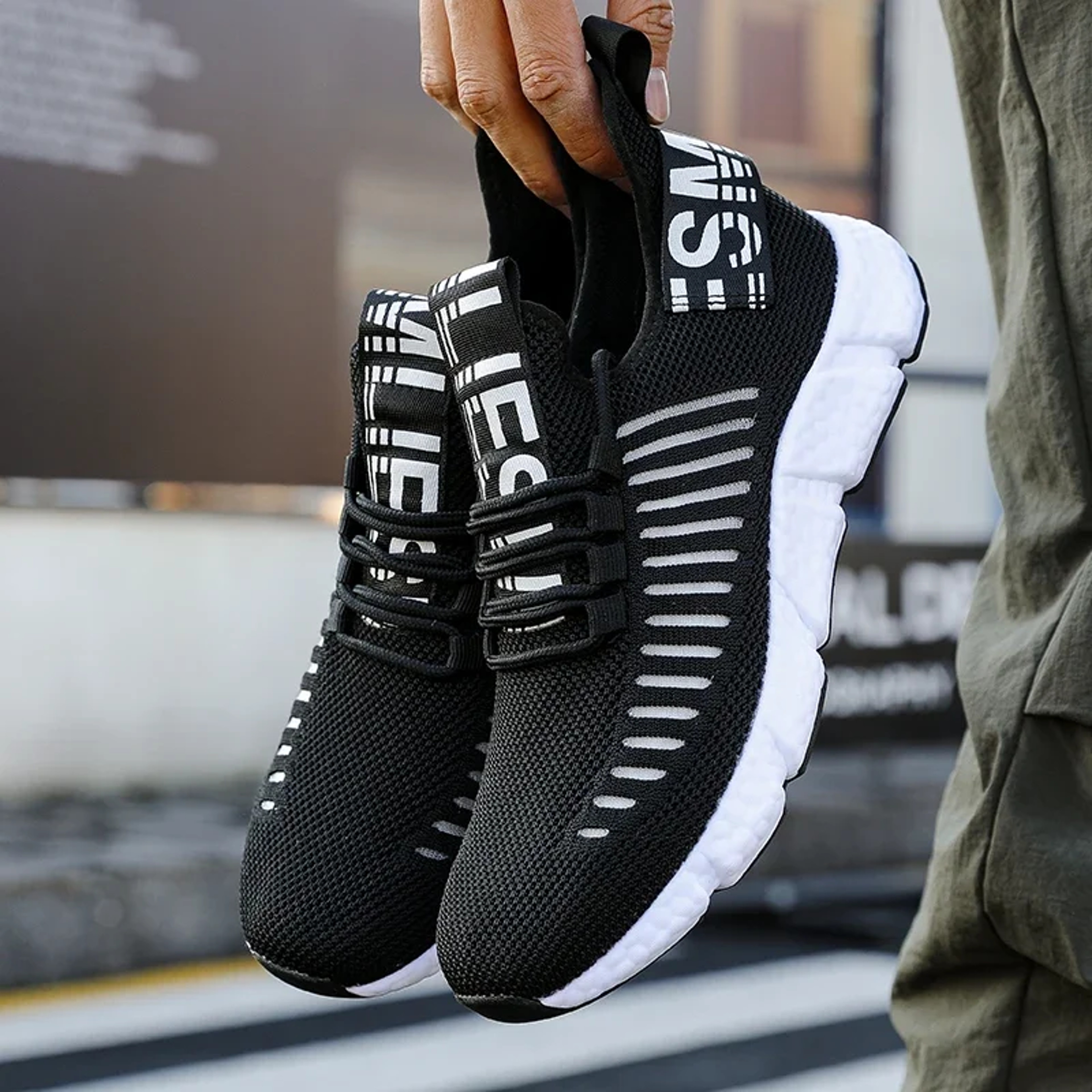Lightweight Breathable Mesh Sneakers for Men Casual Walking and Training Shoes – view 9
