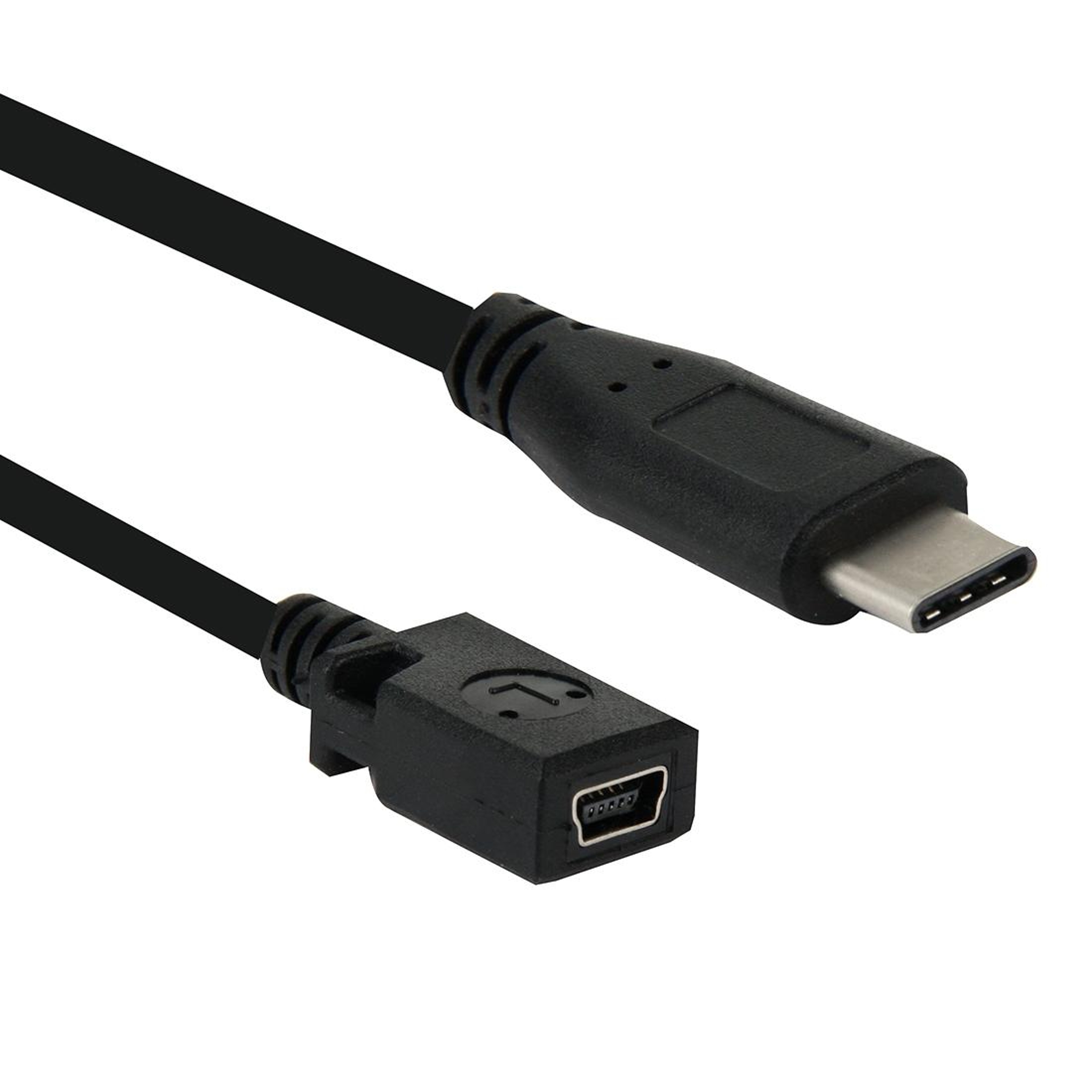USB C To Mini USB Adapter Cable 30 Fast Data Transfer Converter 0