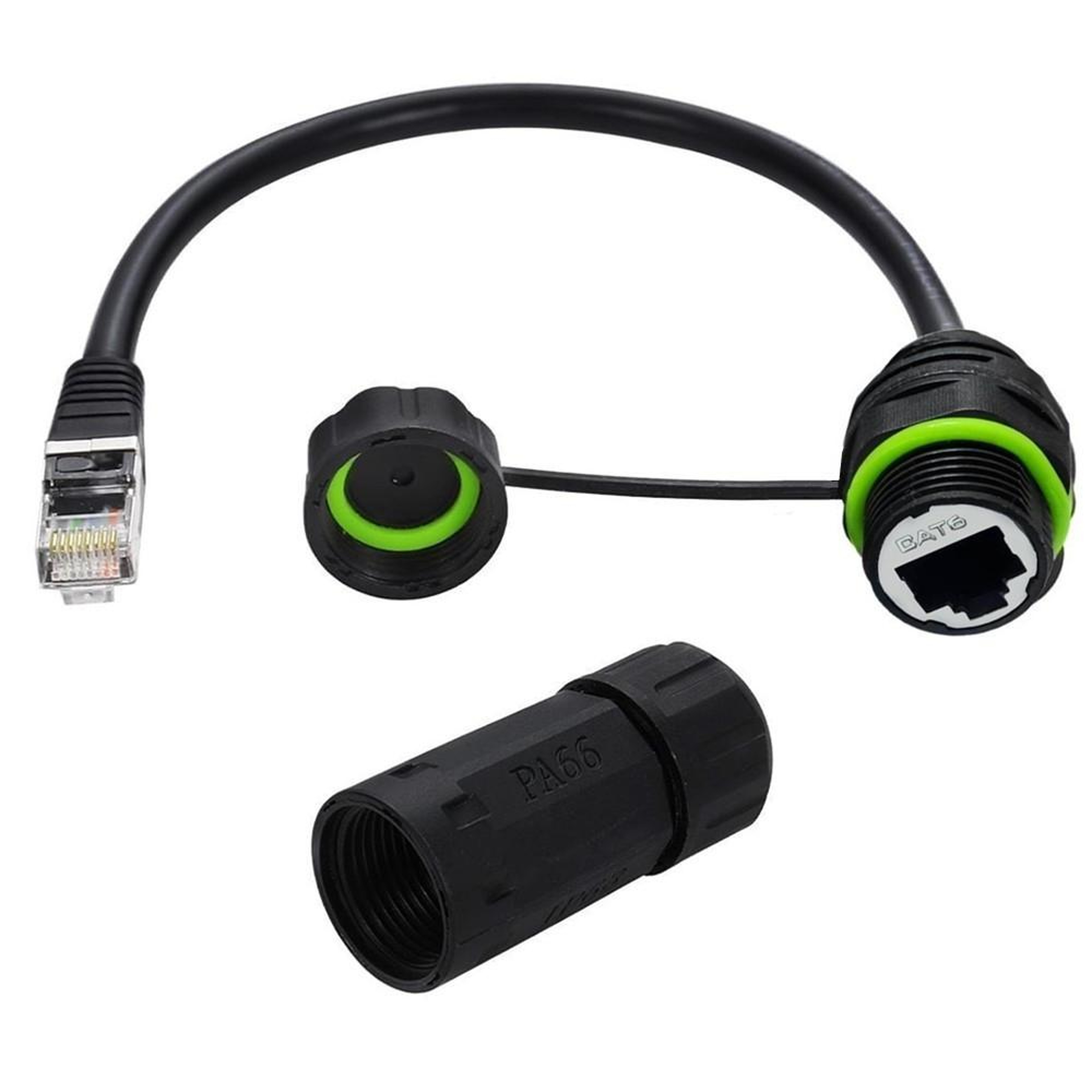 IP68 Waterproof Ethernet Coupler for 10Gbps Outdoor Network Connections – view 11