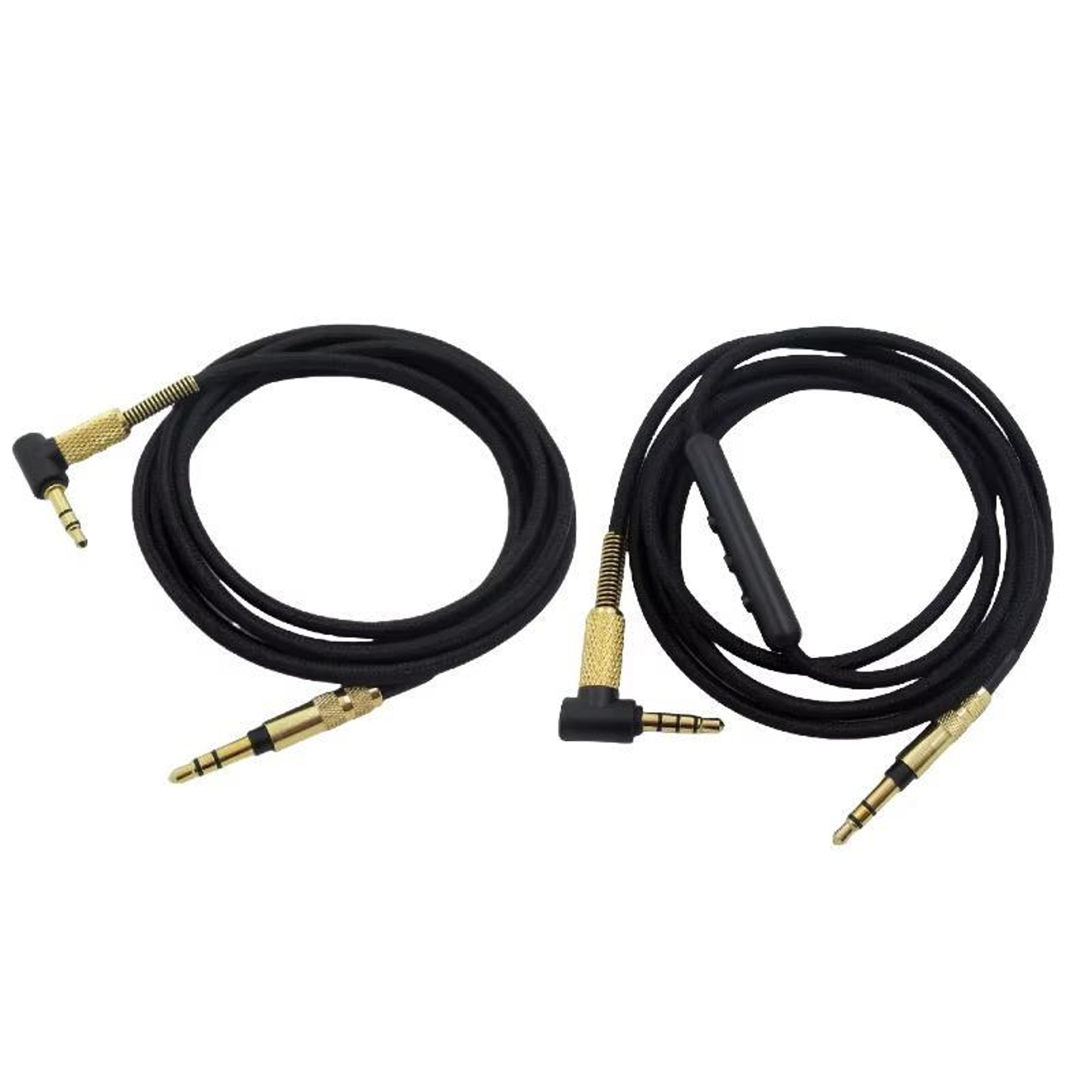 3.5mm Volume Control Aux Cable 1.5m Silver Plated Audio Extension Cord – view 3