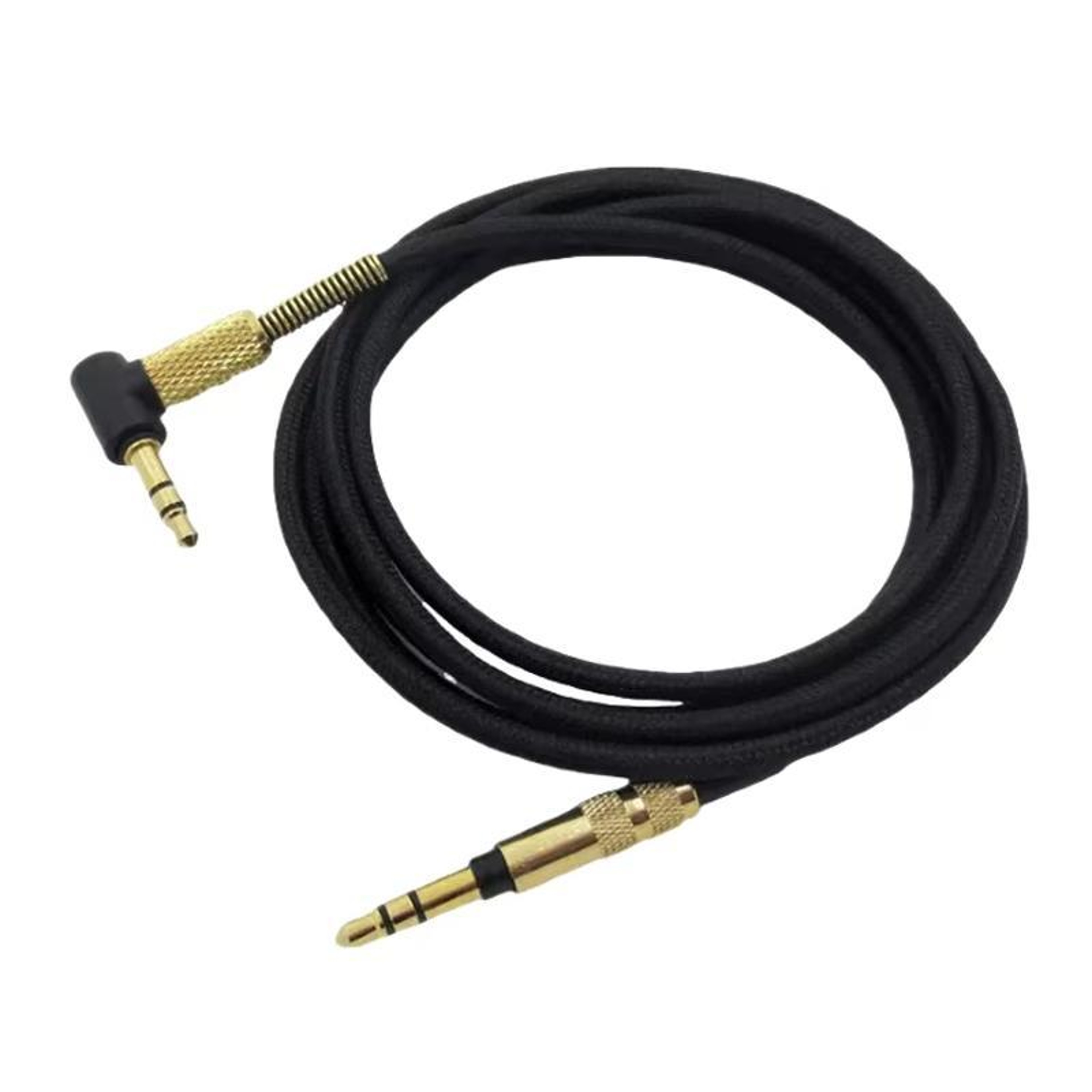 3.5mm Volume Control Aux Cable 1.5m Silver Plated Audio Extension Cord – view 6