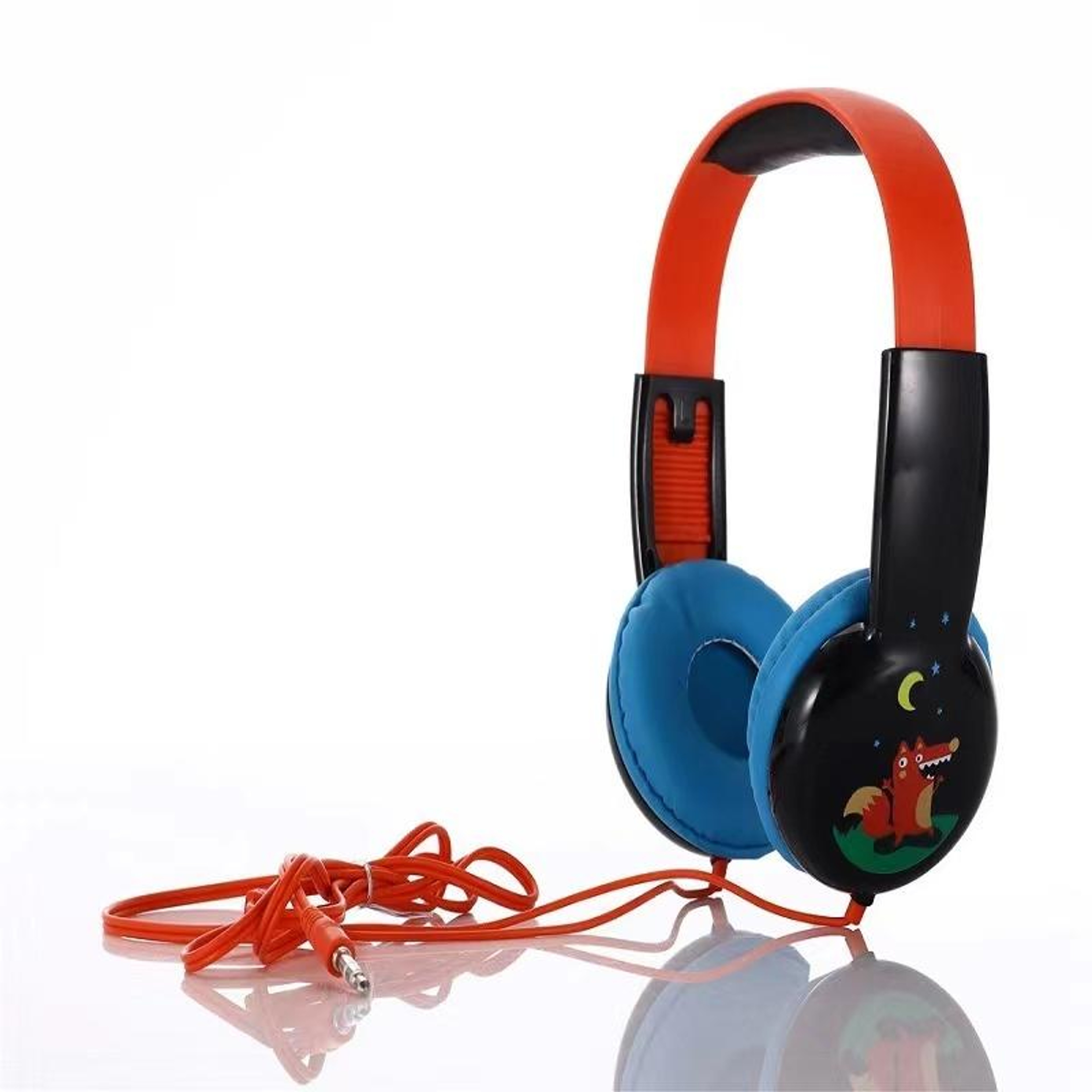 KID101 Safe Volume Kids Wired Headphones For School Travel  Tablet Learning 0