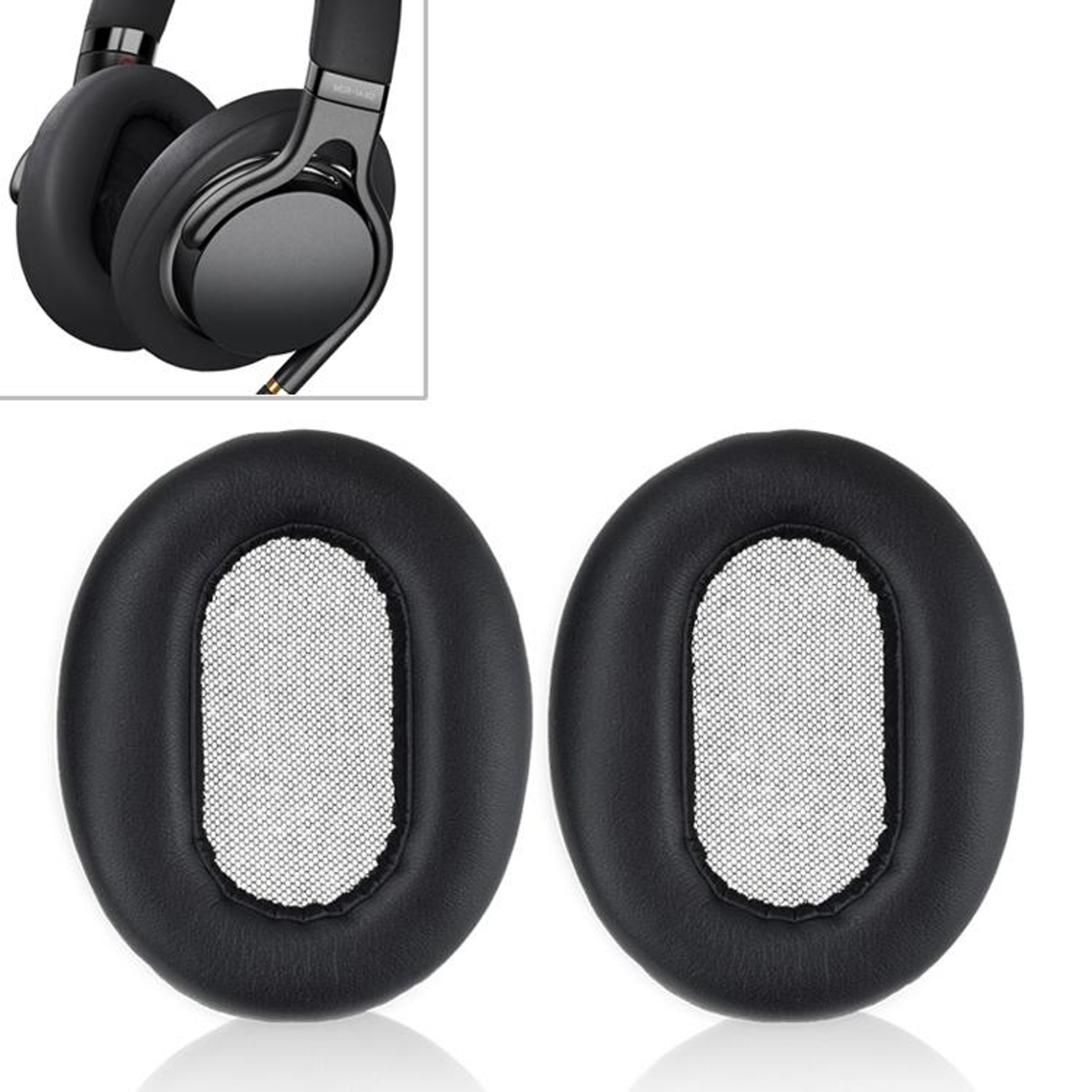 Sony MDR 1AM2 Headphone Ear Pad Covers With Breathable Sponge Cushion And Secure Clip Design 2