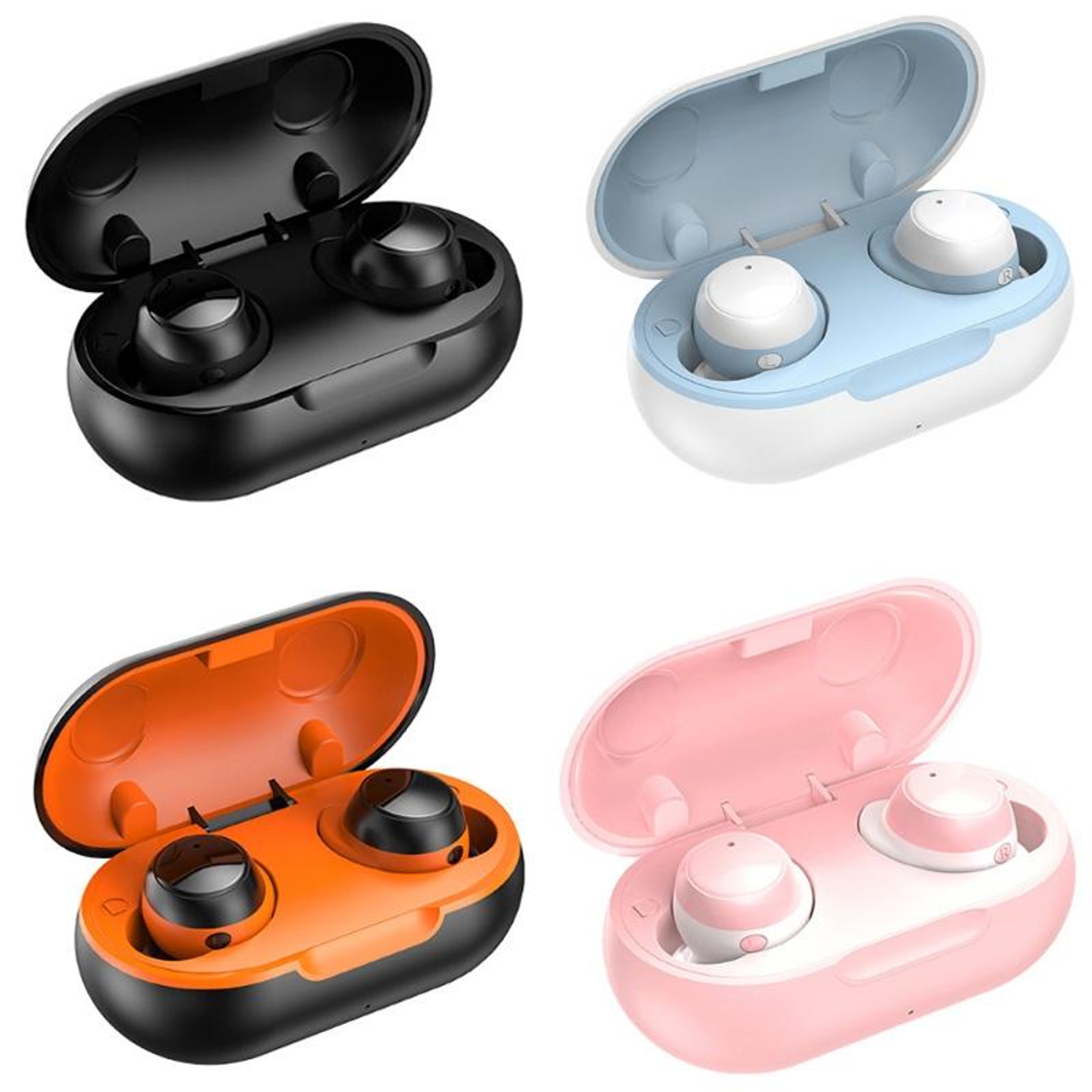 TWS 22 Bluetooth Earbuds With Noise Cancelling IPX7 Waterproof Sports Headphones 0