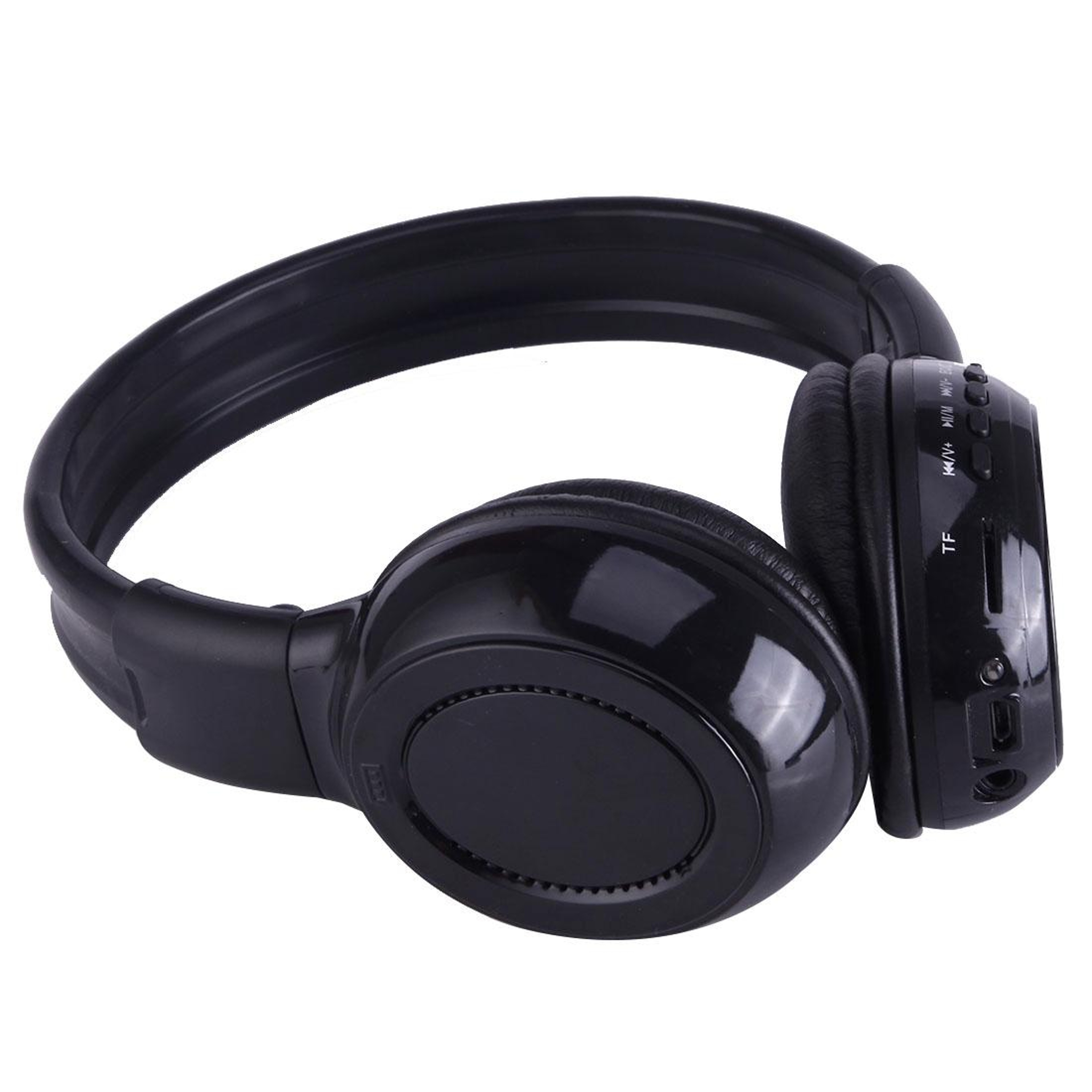 BS N65 Foldable Wireless Headphones With FM Radio TF Card Slot  HiFi Stereo Sound 1