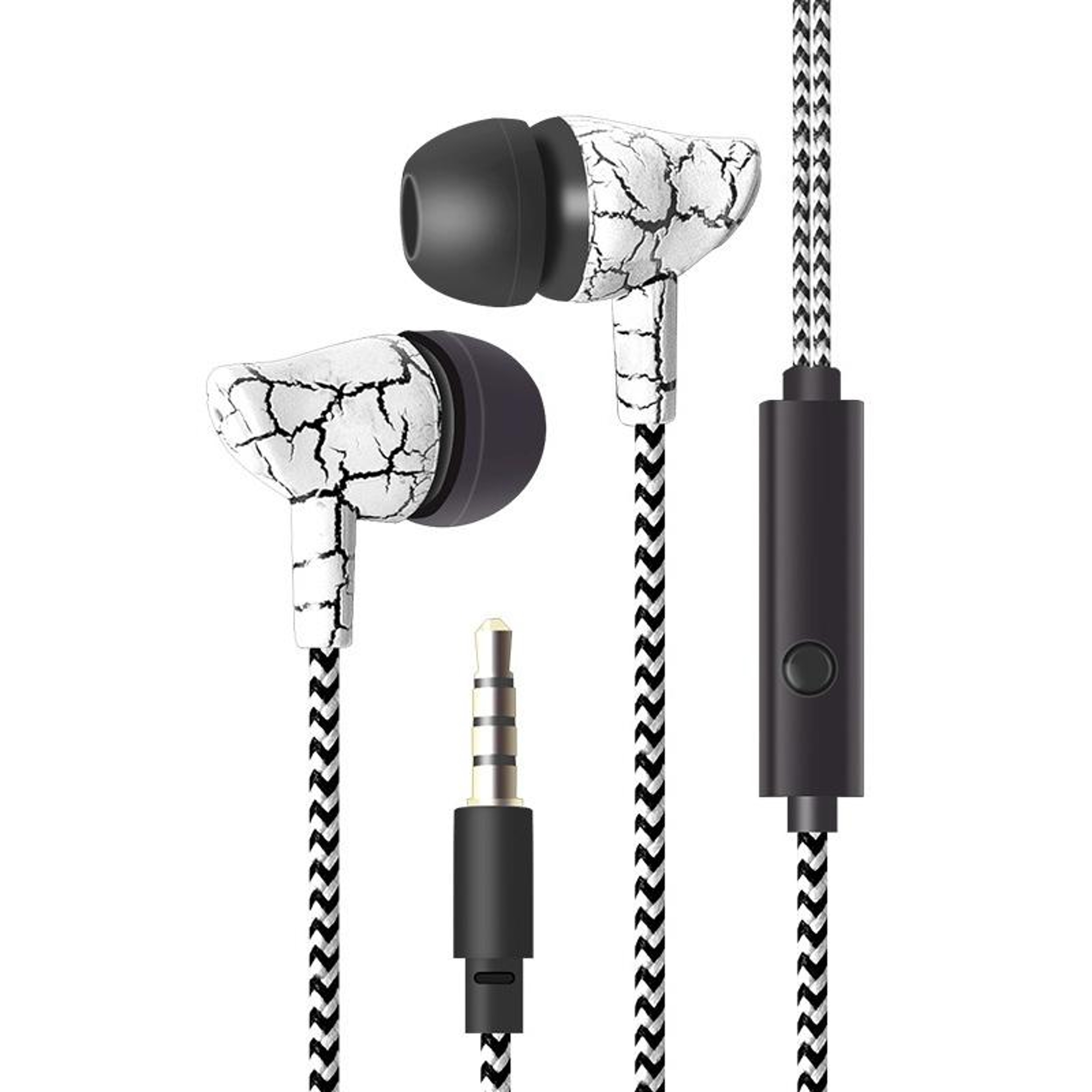 Crack Design Super Bass Wired Earbuds With Mic For Android  MP3 Devices 6