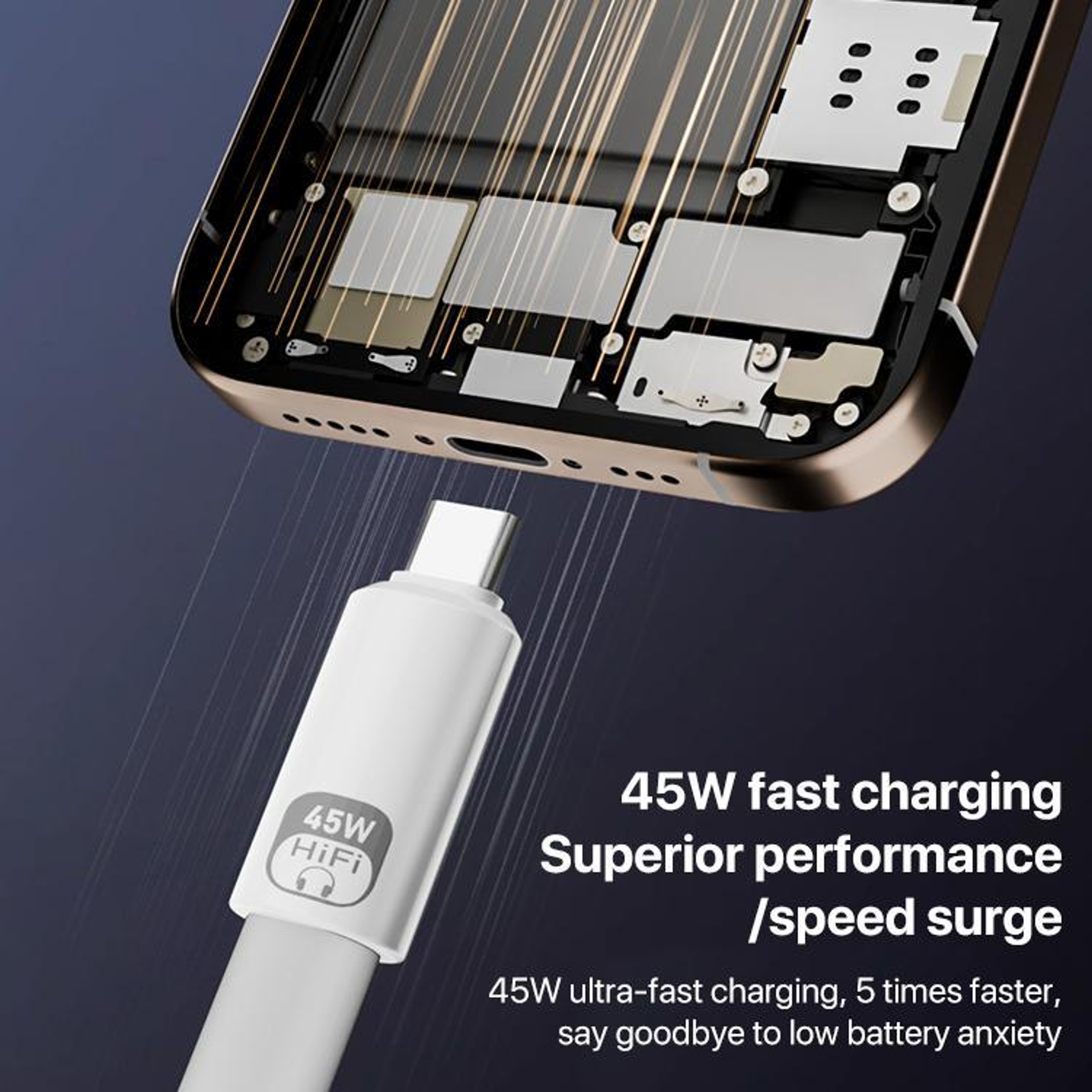 45W USB C To Lightning Audio  Fast Charging Adapter 3