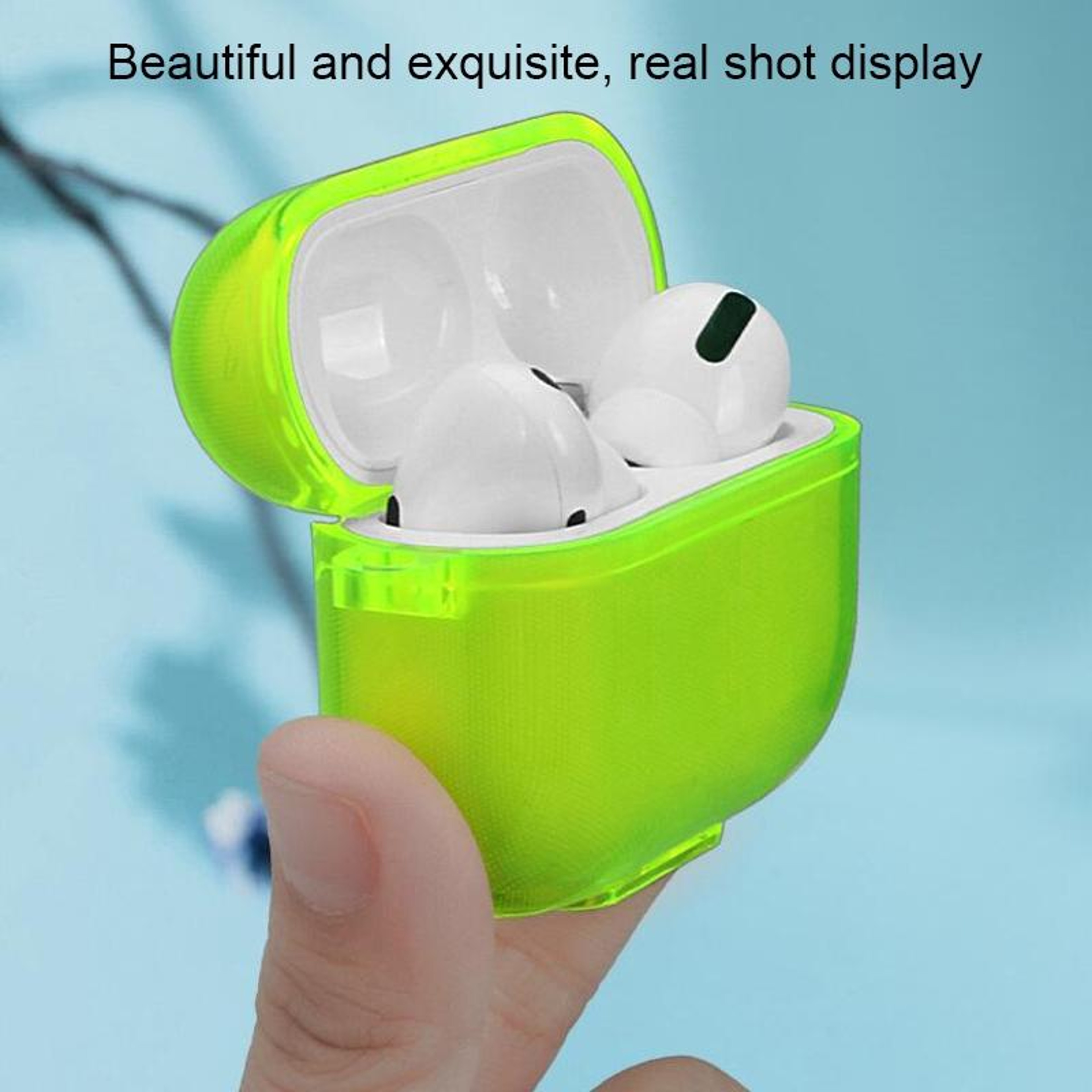 GlowGuard AirPods Pro 3 Case Silicone Protective Cover With Fluorescent Finish 11