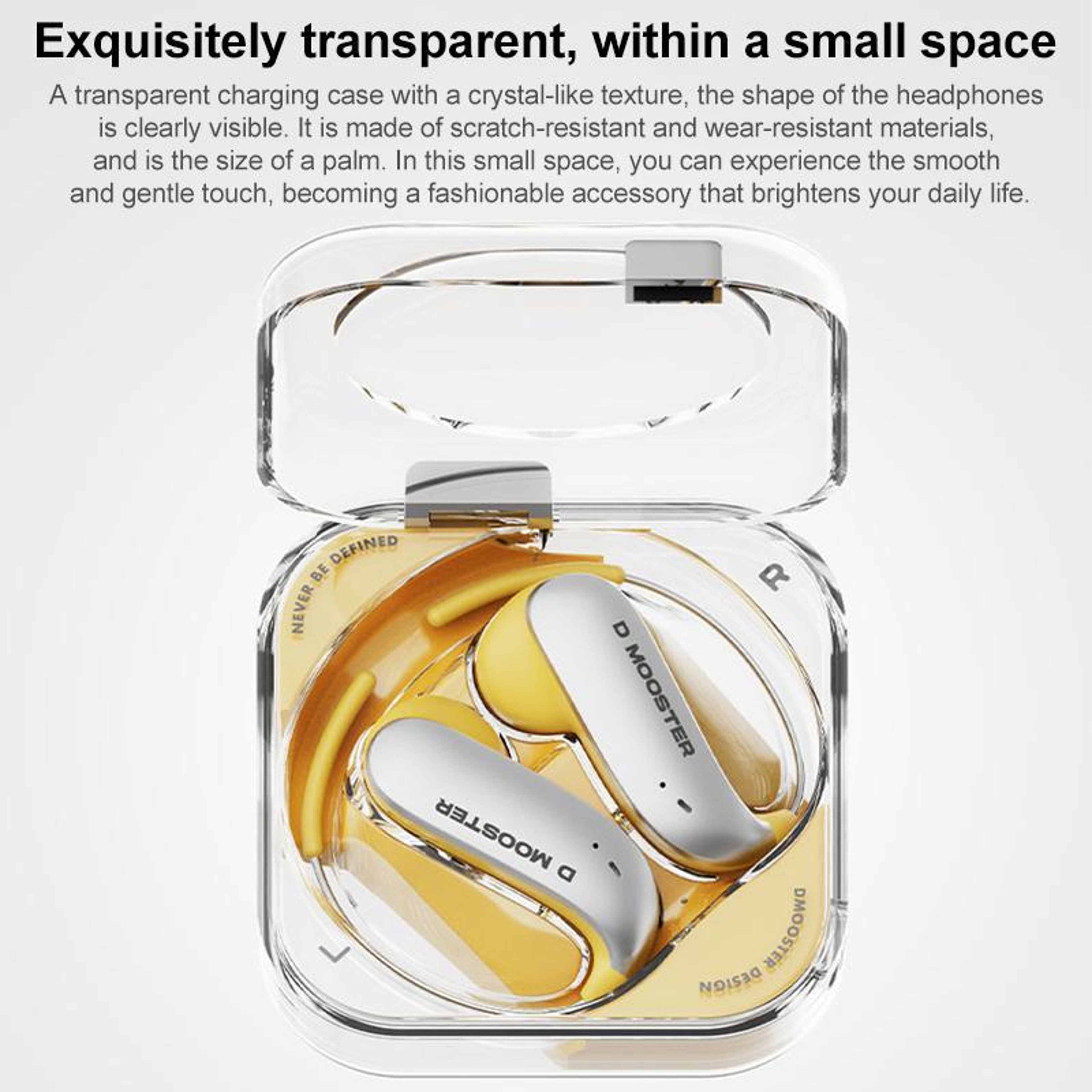 D MOOSTER D78 Wireless Bluetooth Earbuds With AI Noise Reduction  Lightweight Titanium Fit 7