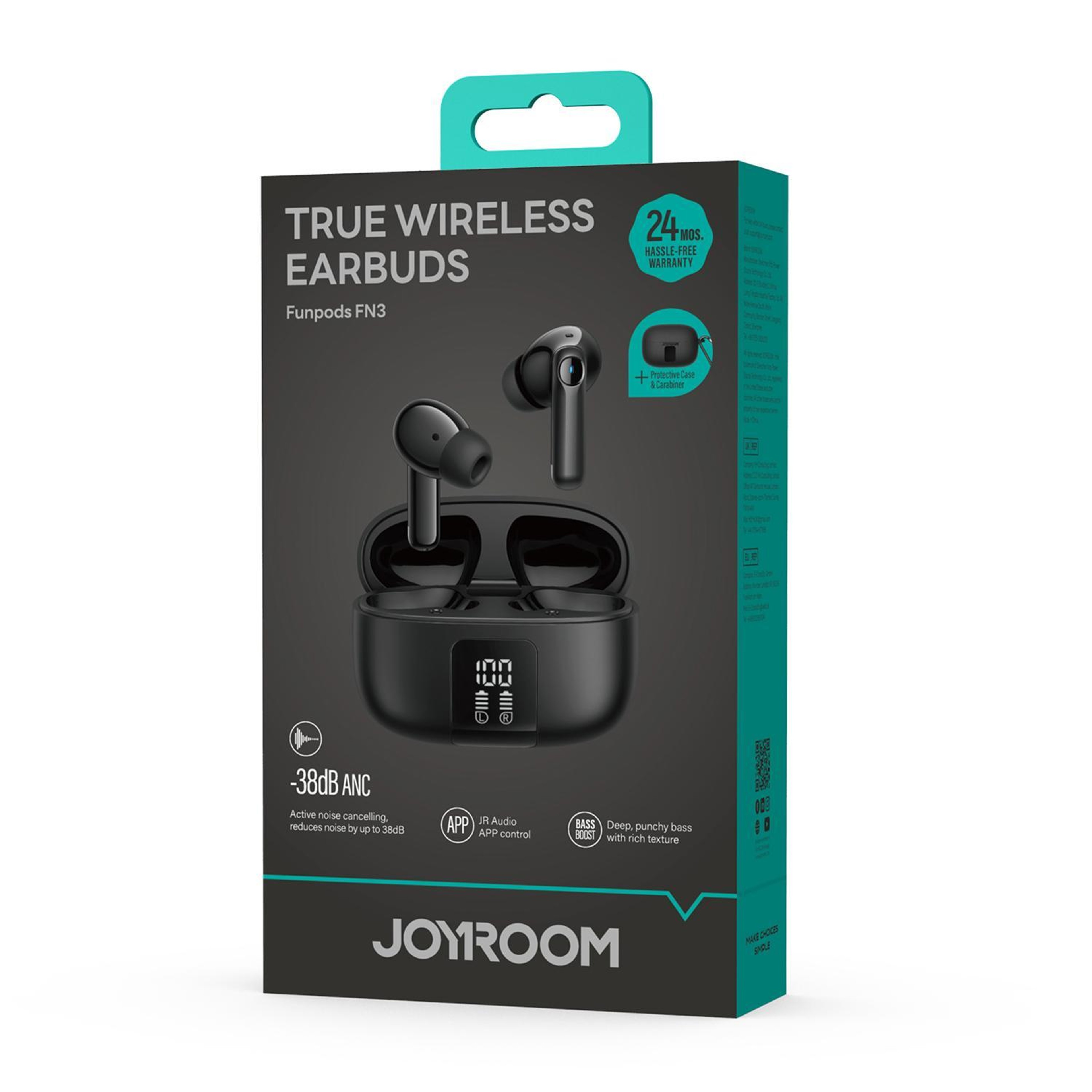 JOYROOM JR FN3 ANC Wireless Earbuds With Bluetooth 54  ENC Noise Cancelling 4