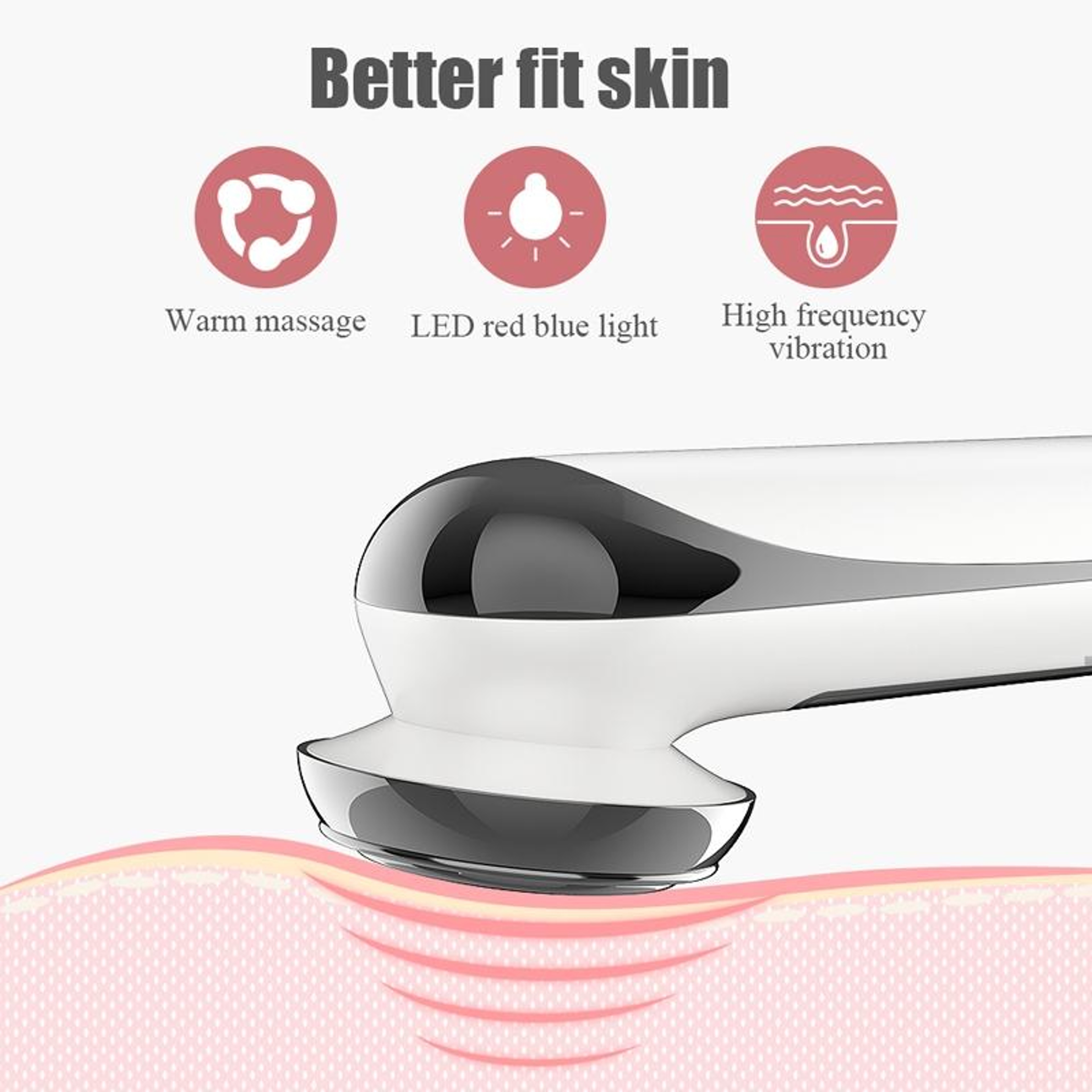 INCHOR Wireless EMS Microcurrent Facial Lifting  LED Skin Rejuvenation Device 3