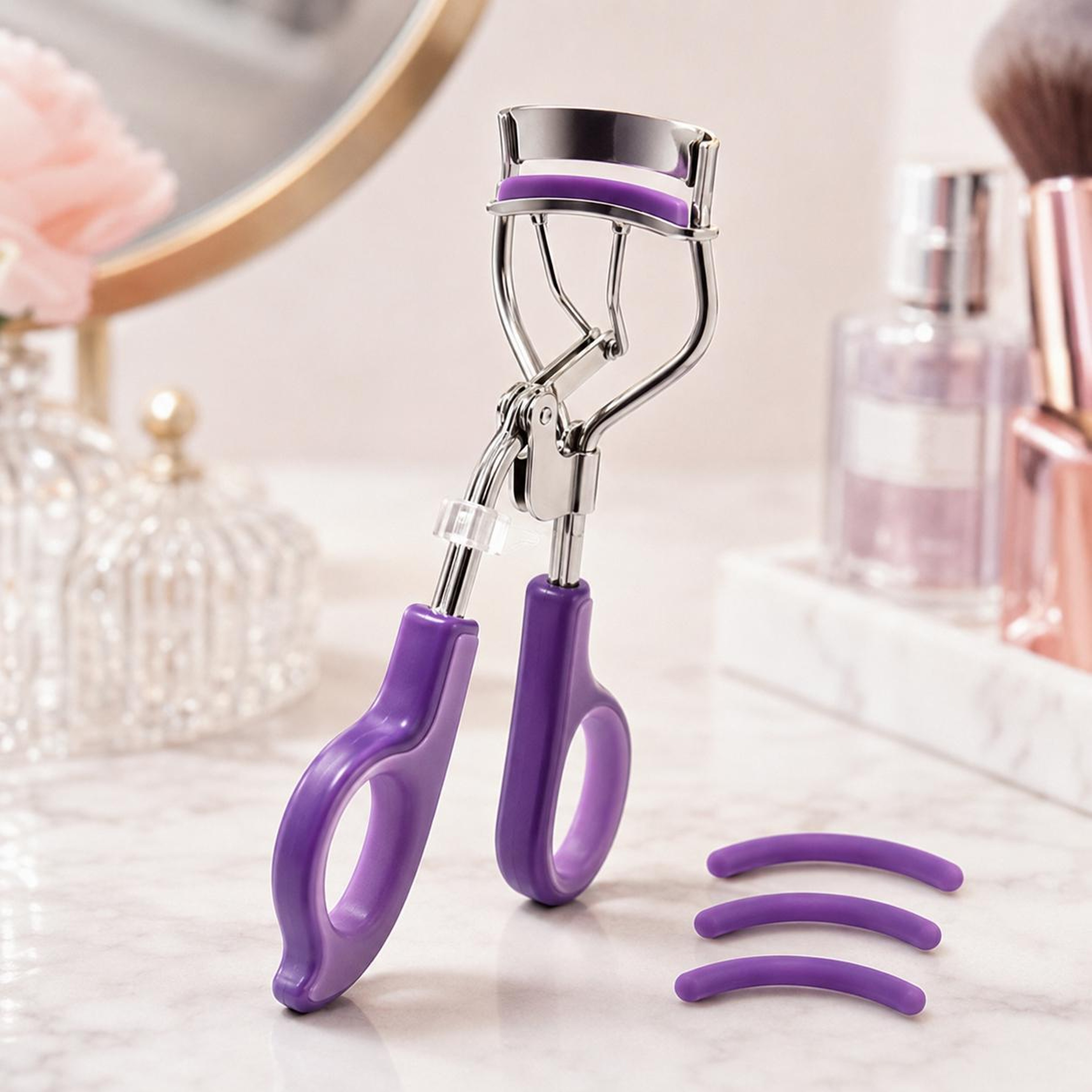 Universal Eyelash Curler Refill Pads Soft Rubber Replacement Cushions For Long Lasting Lash Curl 6