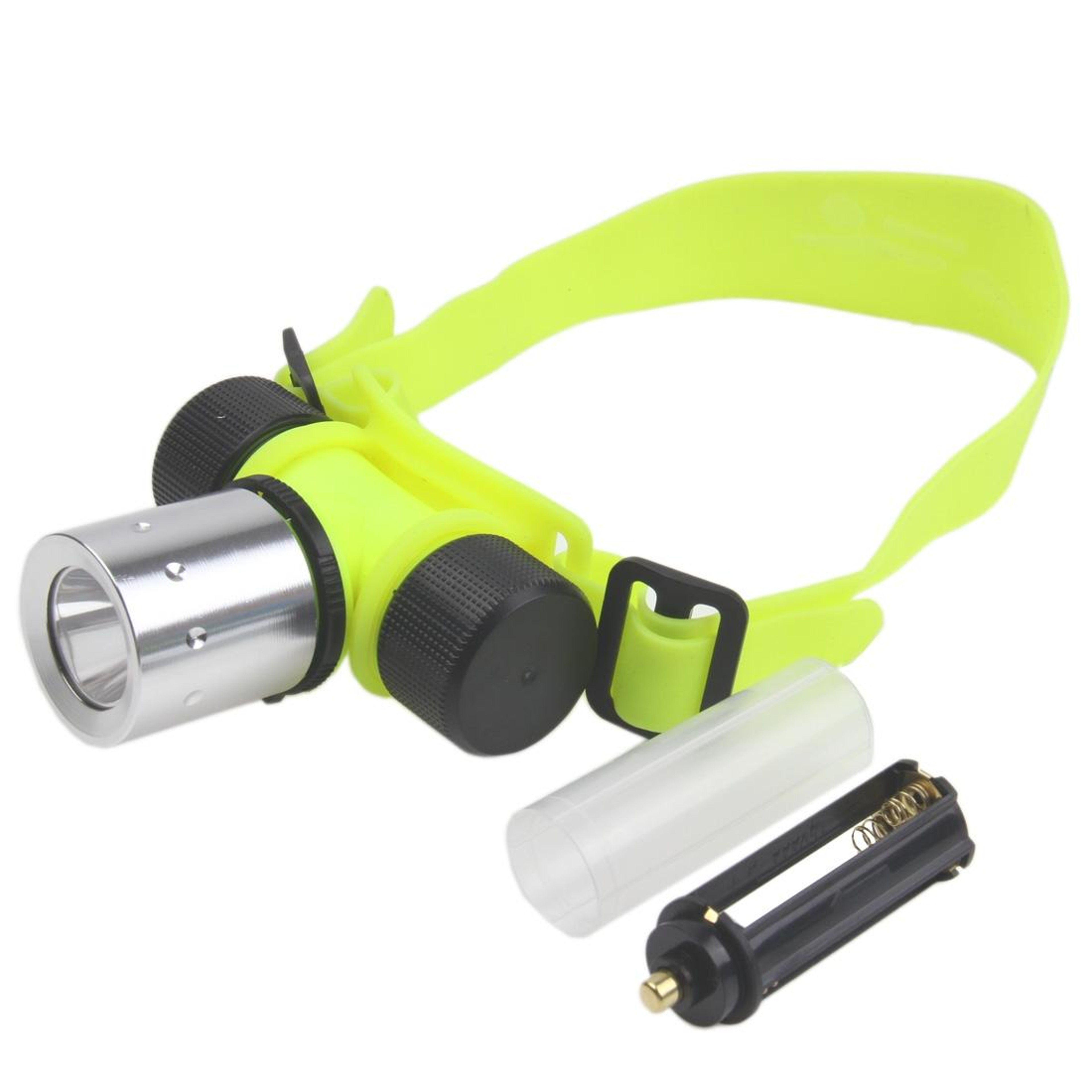 Premium Waterproof T6 LED Diving Flashlight Headlight With 3 Mode Zoom LED Beam 30m Underwater 5