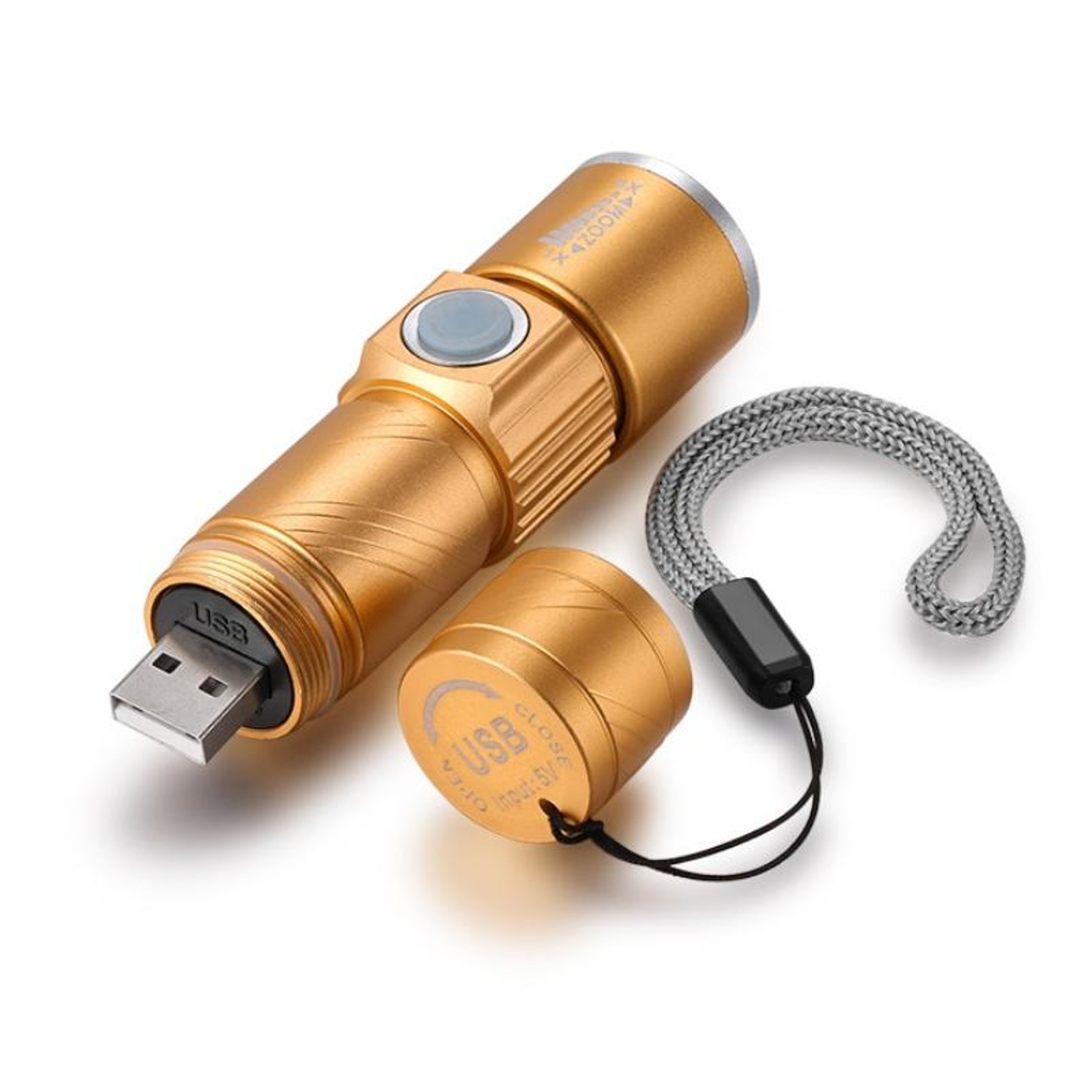 Rechargeable UV Flashlight For Jade  Gemstone Inspection With Adjustable Focus 7