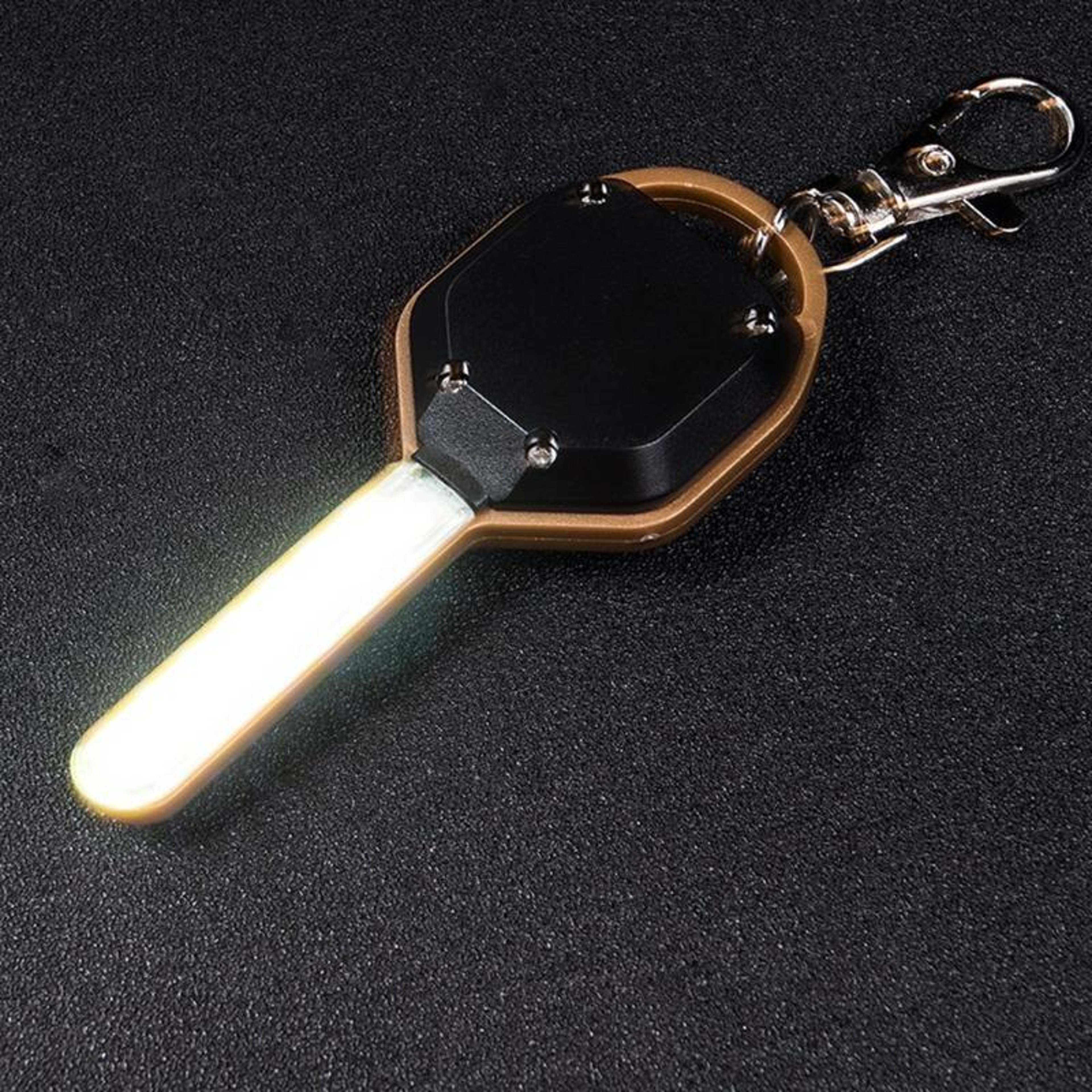 Compact Mini LED Keychain Flashlight Ultra Portable Pocket Torch Keyring 1