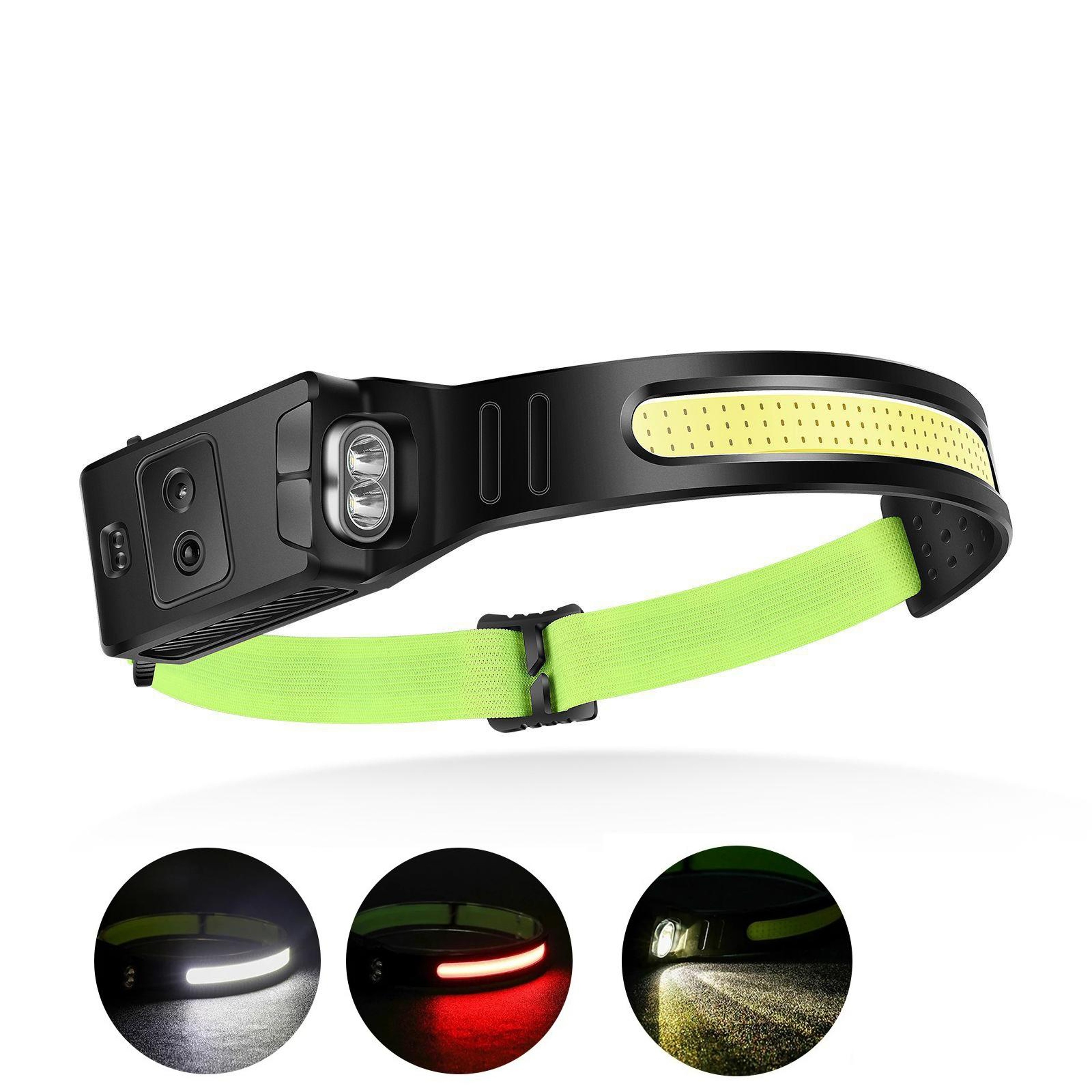 ProActive Ultra Bright Running  Cycling Head Torch Waterproof LED Sensor Headlight 0