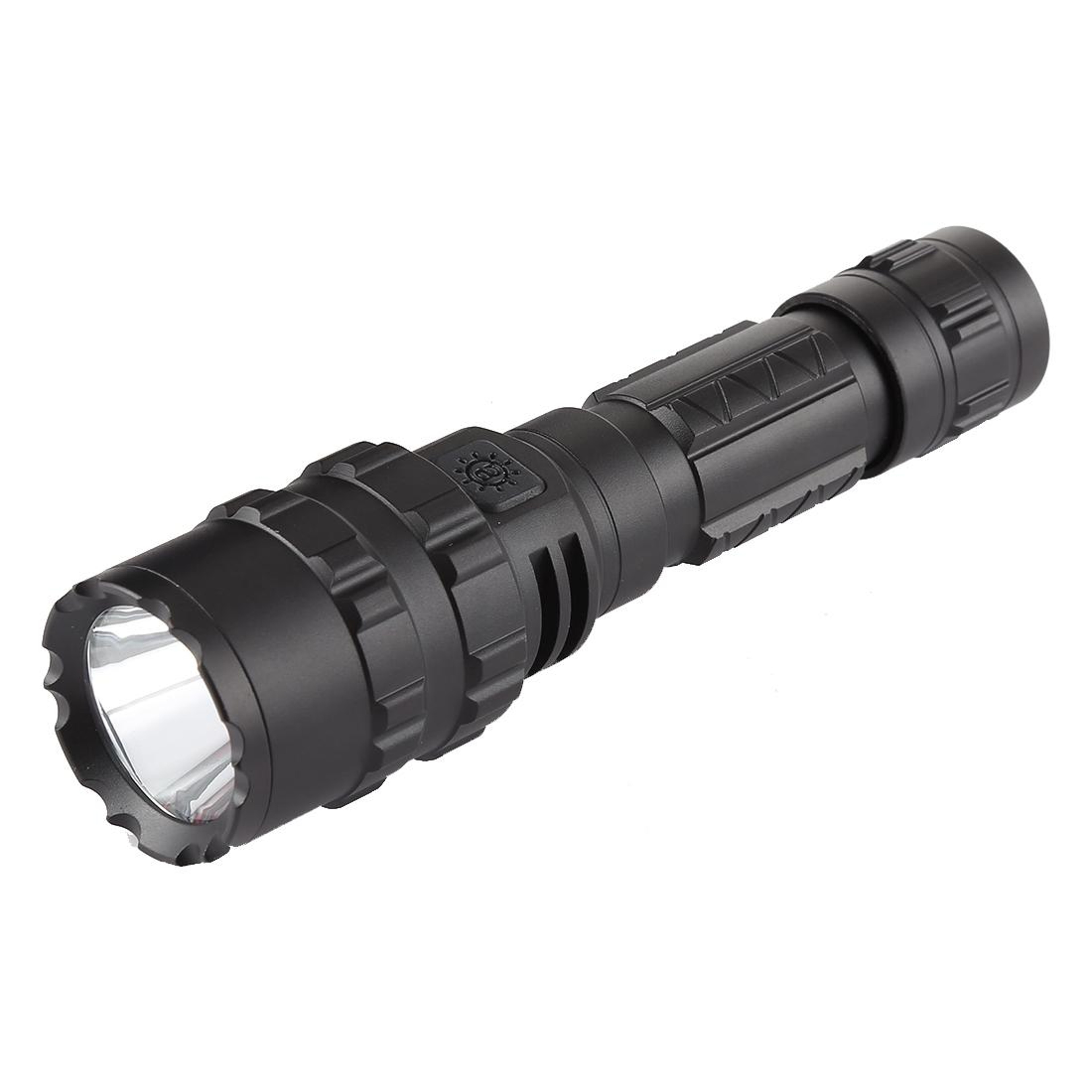 Tactical 10W USB Rechargeable LED Flashlight High Brightness 5 Modes Waterproof Torch 0
