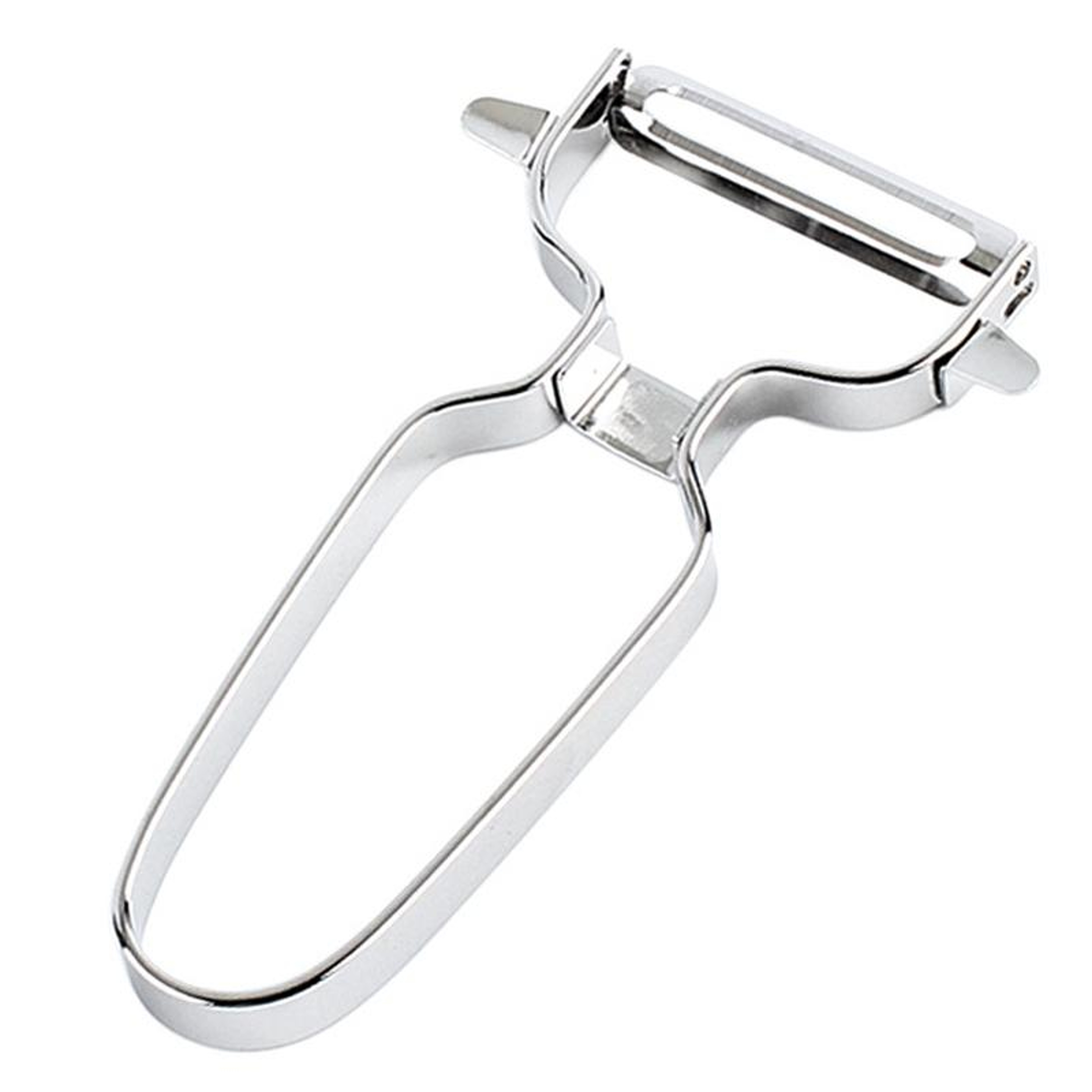 Stainless Steel Wide Blade Fruit  Vegetable Peeler For Melons Cucumbers  Produce 2