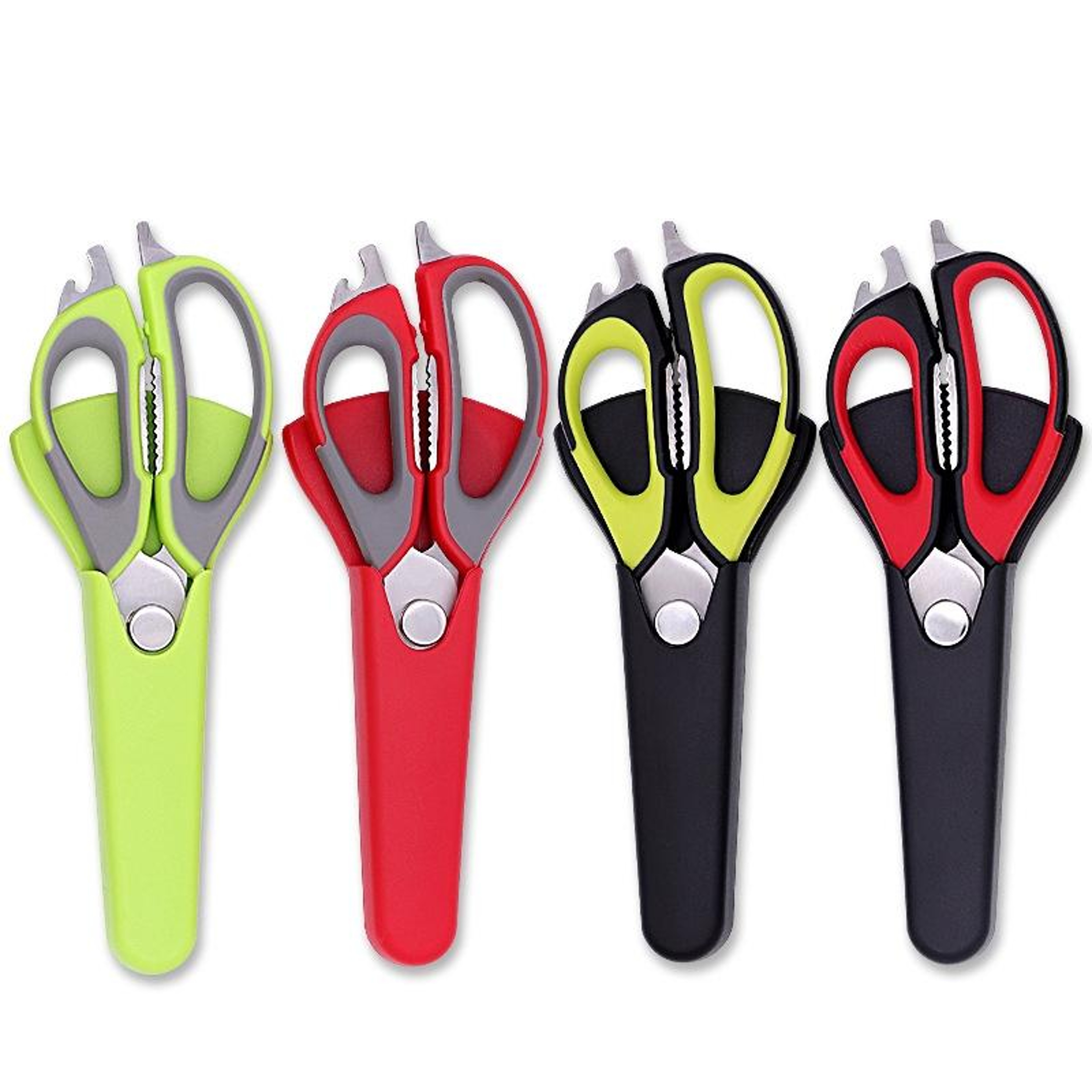 Heavy Duty Multifunction Kitchen Scissors Detachable Kitchen Shears With Magnetic Sleeve 0