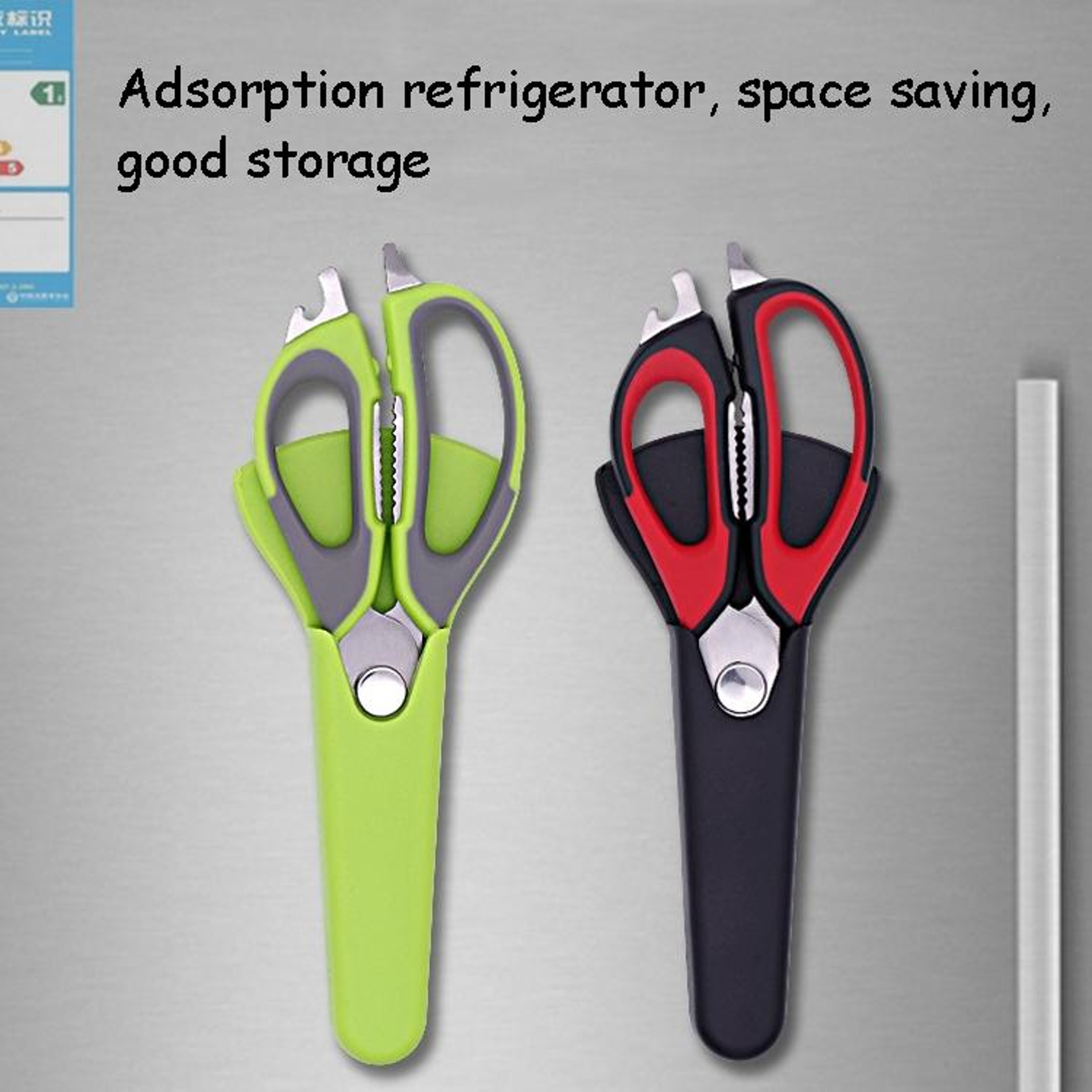Heavy Duty Multifunction Kitchen Scissors Detachable Kitchen Shears With Magnetic Sleeve 6