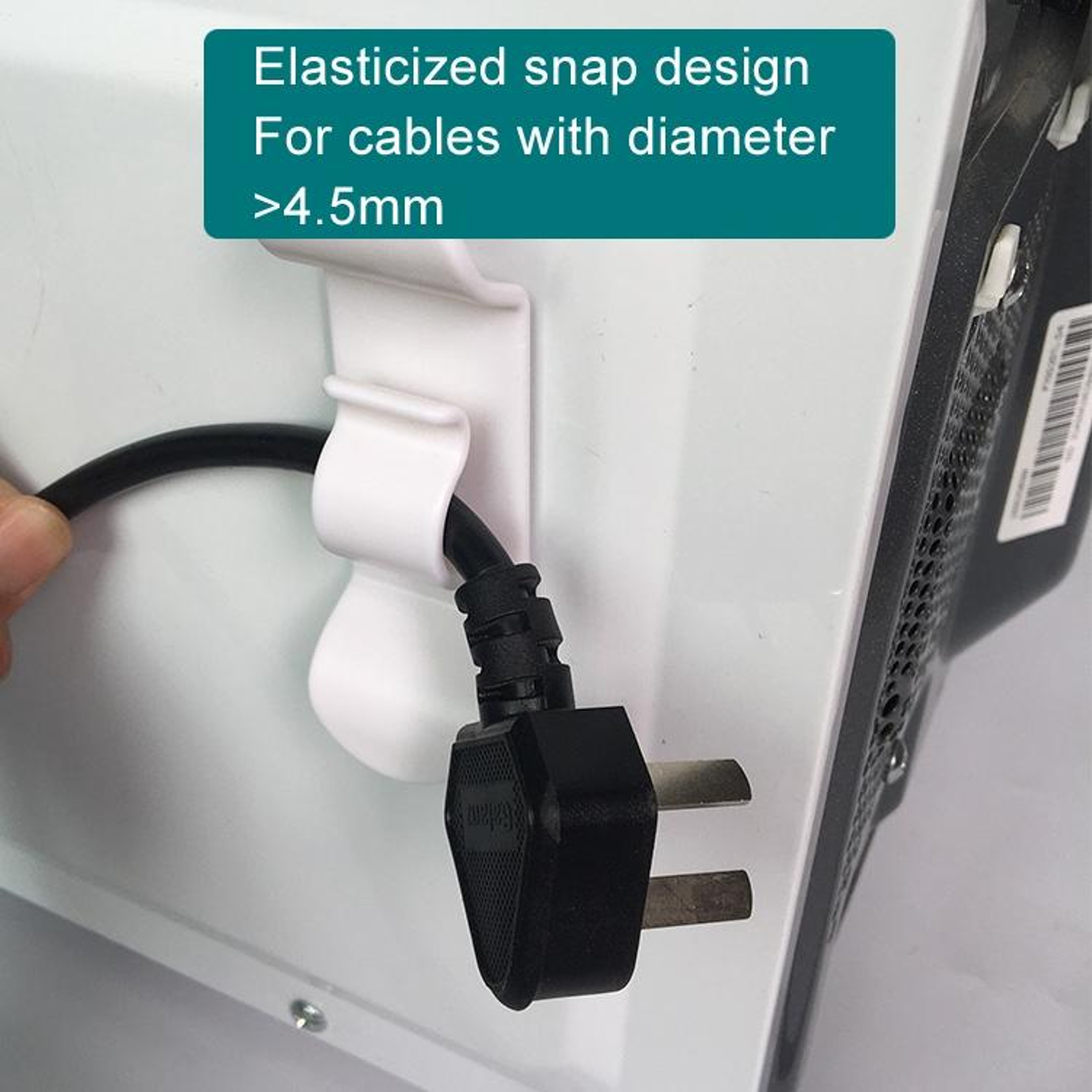 Universal Kitchen Cord Organizer  Appliance Cable Winder 3