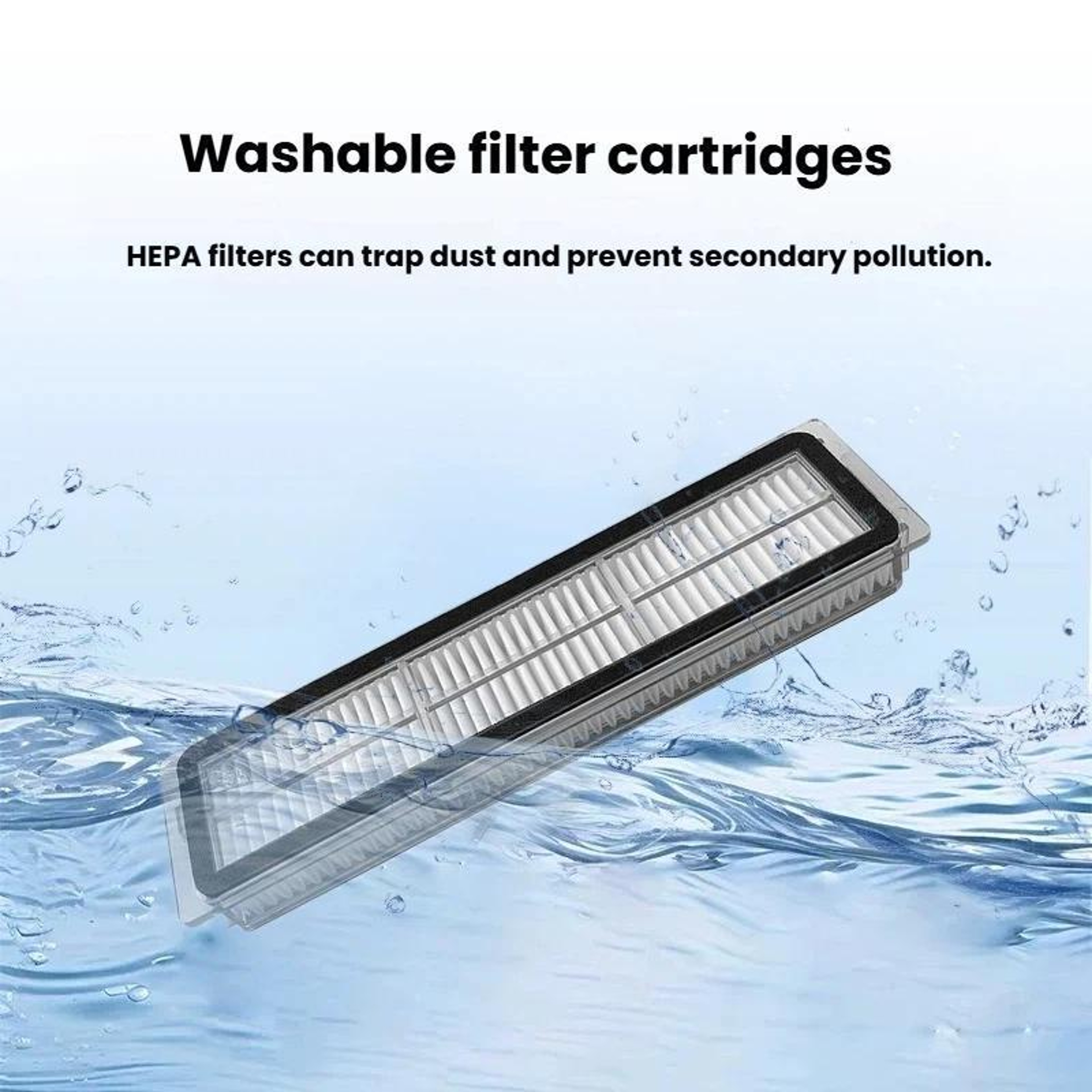 Premium Replacement HEPA Filter For Dreame Robot Vacuums 2